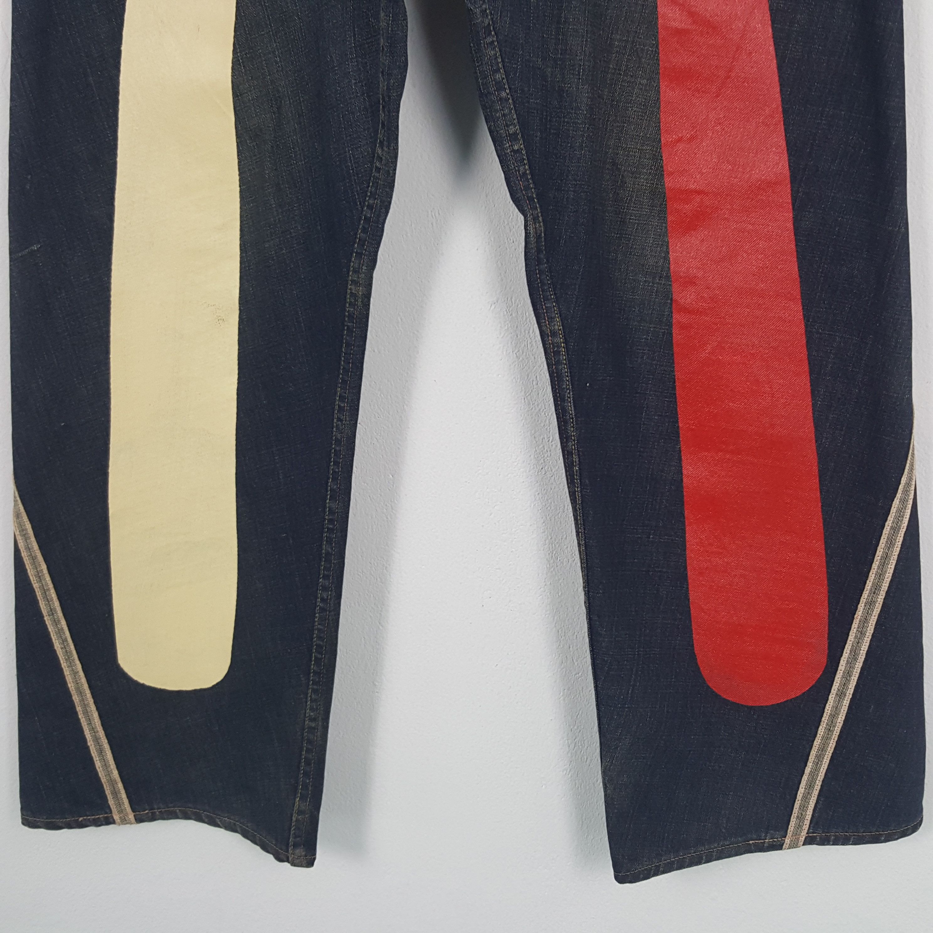 Evisu × Vintage Vintage Evisu Japan Selvedge Style Custom Daicock Denim Size US 36 / EU 52 - 3 Thumbnail