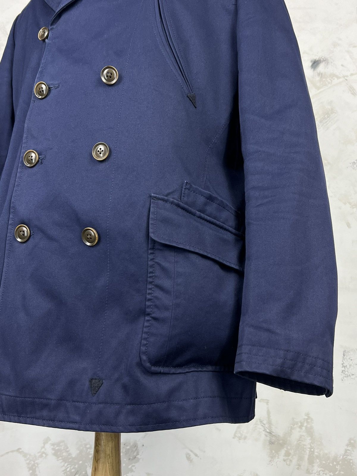 Reiss Vintage Reiss Trench Coat Jacket Size L Size US L / EU 52-54 / 3 - 4 Thumbnail