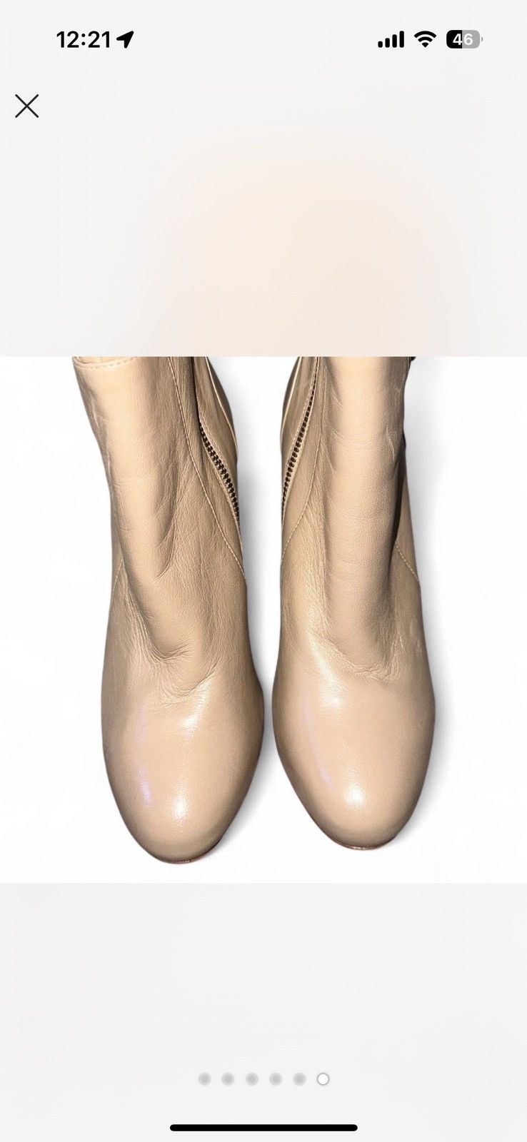 Ann Taylor Anne Taylor Leather Heels Size US 7.5 / IT 37.5 - 6 Thumbnail