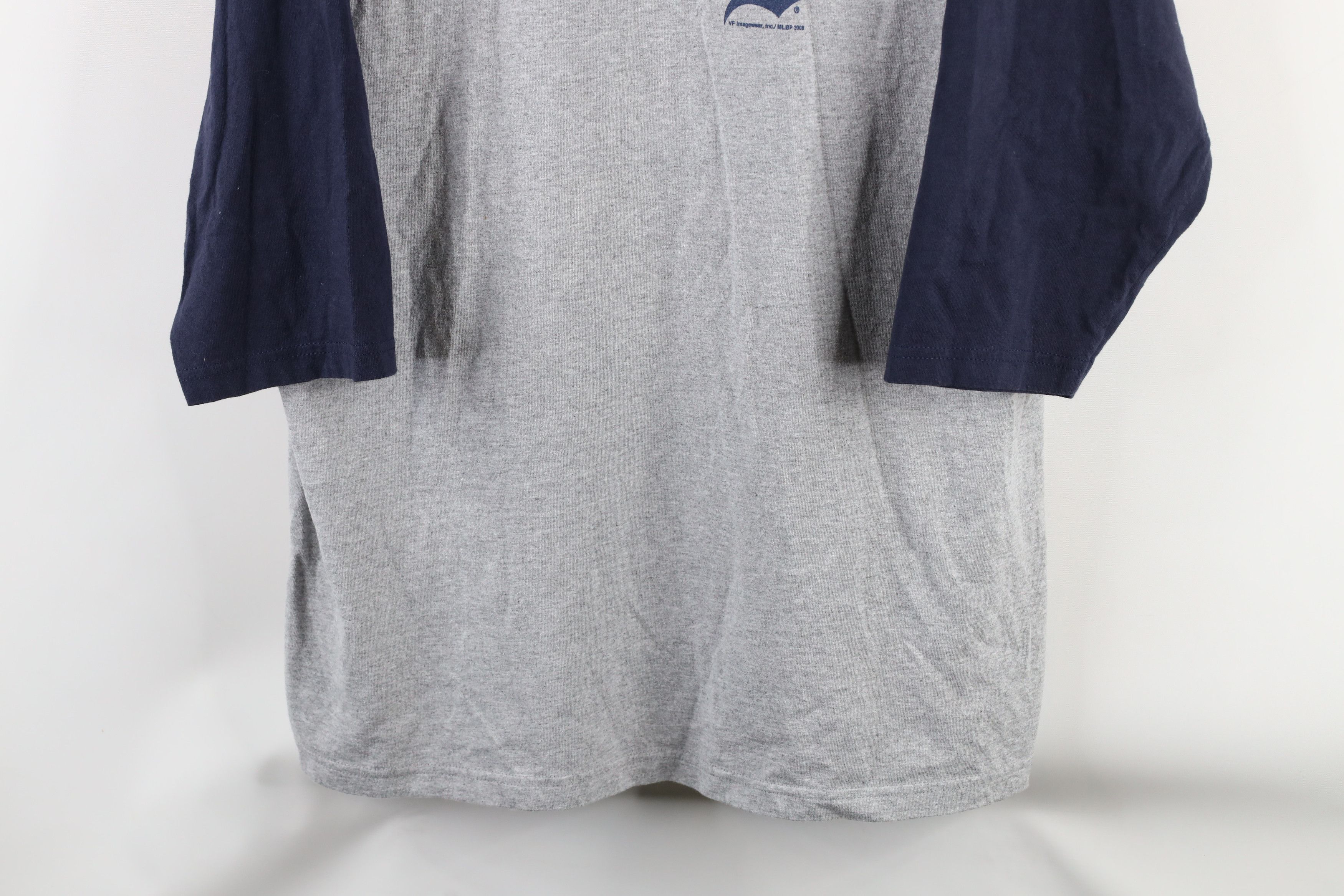 Majestic × Vintage Vintage Y2K 2008 Majestic Baseball 3/4 Sleeve Raglan T-Shirt Size US XL / EU 56 / 4 - 3 Thumbnail