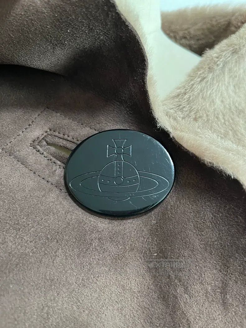 Vivienne Westwood Vivienne Westwood size F Leather shawl with large buttons Size S / US 4 / IT 40 - 6 Thumbnail