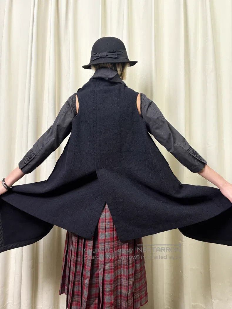 Comme des Garcons Comme des Garcons Deconstructed Jacket Size XS / US 0-2 / IT 36-38 - 3 Thumbnail