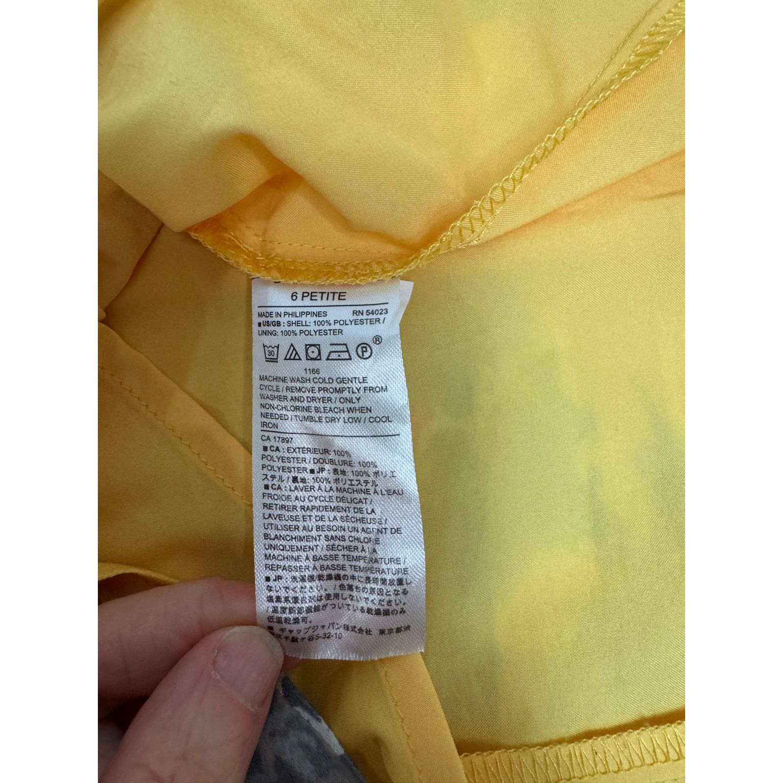 Banana Republic Floral Print Banana Republic Dress Spring Yellow Sheer 6P Size M / US 6-8 / IT 42-44 - 8 Thumbnail
