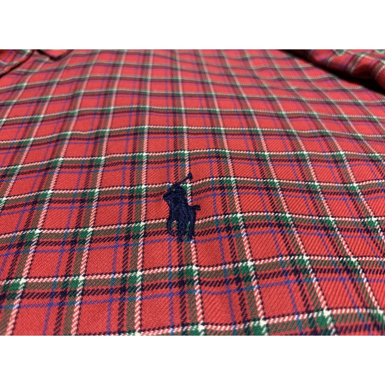 Ralph Lauren RALPH LAUREN Classic Long Sleeve Button-Up Shirt Cotton Pink Plaid Large Mens Size US L / EU 52-54 / 3 - 4 Thumbnail