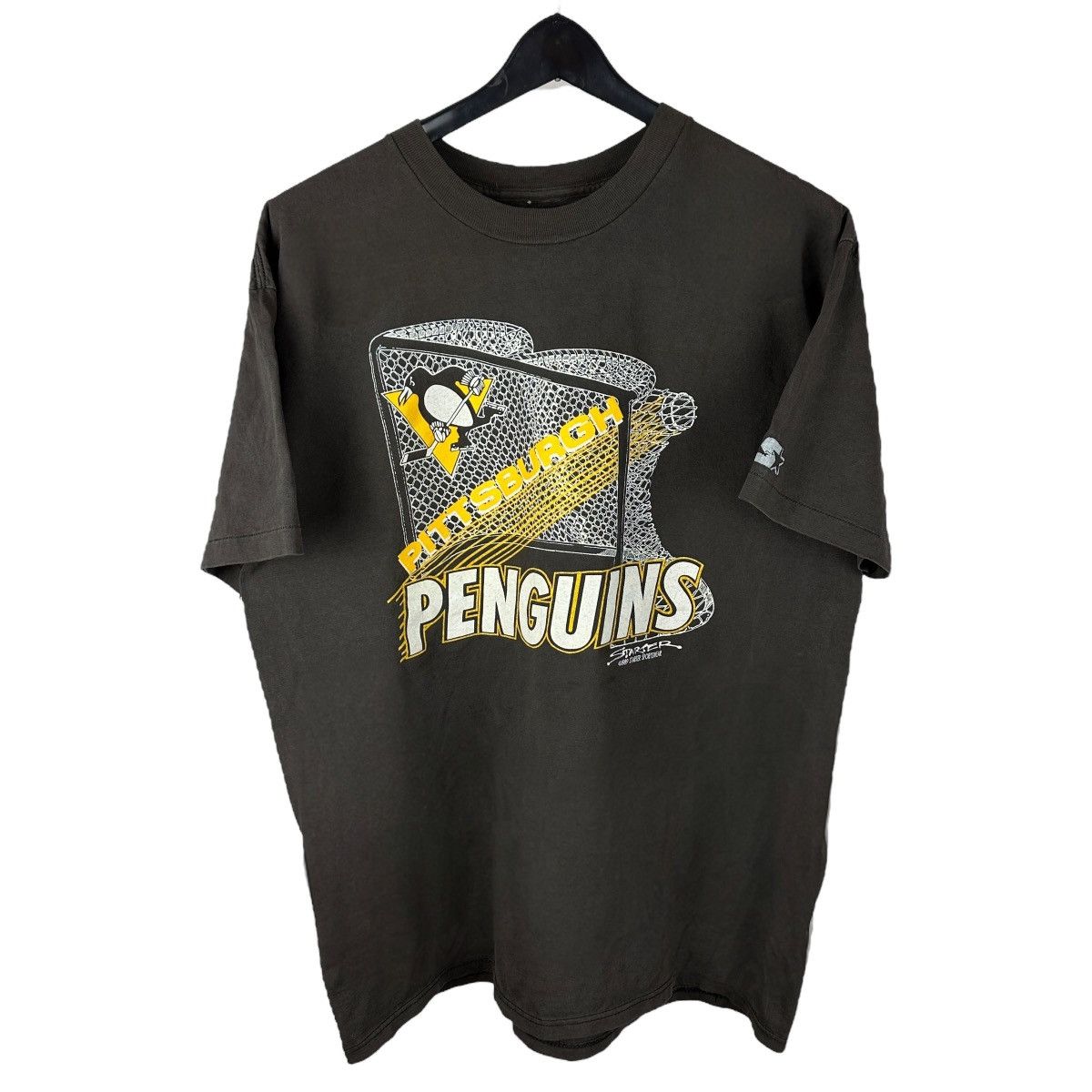 Starter × Vintage Vintage 90s Starter Pittsburgh Penguins NHL Shirt Size US L / EU 52-54 / 3 - 1 Thumbnail