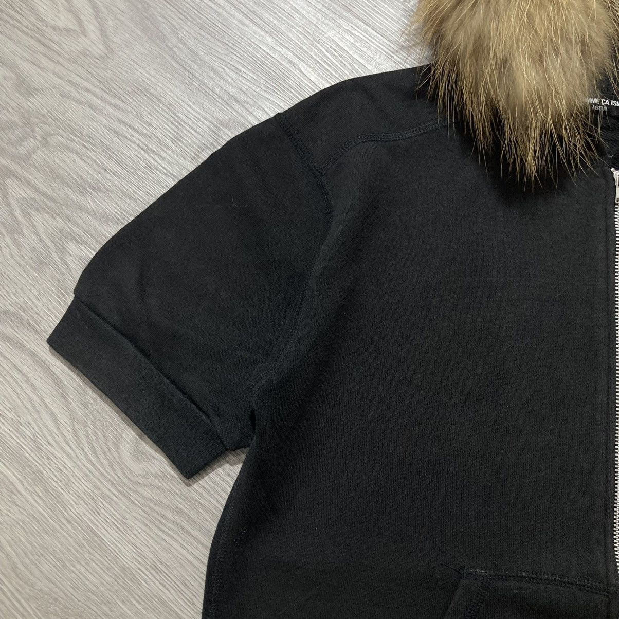 20471120 2000s Comme Ca Ism Short Slevee Fur Ziphoodie Punk Style Size US S / EU 44-46 / 1 - 6 Thumbnail