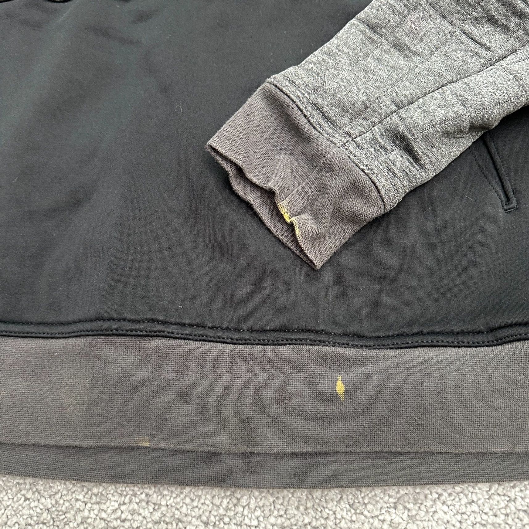 The North Face The North Face Hoodie Women Medium Gray Black Pocket Pullover Sweatshirt Outdoor Size M / US 6-8 / IT 42-44 - 4 Thumbnail