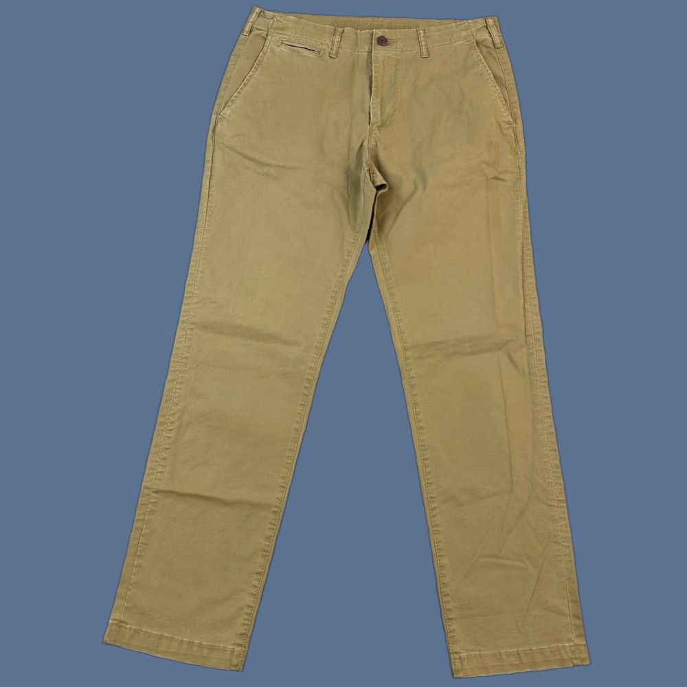American Eagle Outfitters American Eagle Outfitters Pants Mens 34x34 34x33 Chino Tan Brown Solid 5-Pocket Regular Straight Adult Mens Size US 34 / EU 50 - 1 Thumbnail