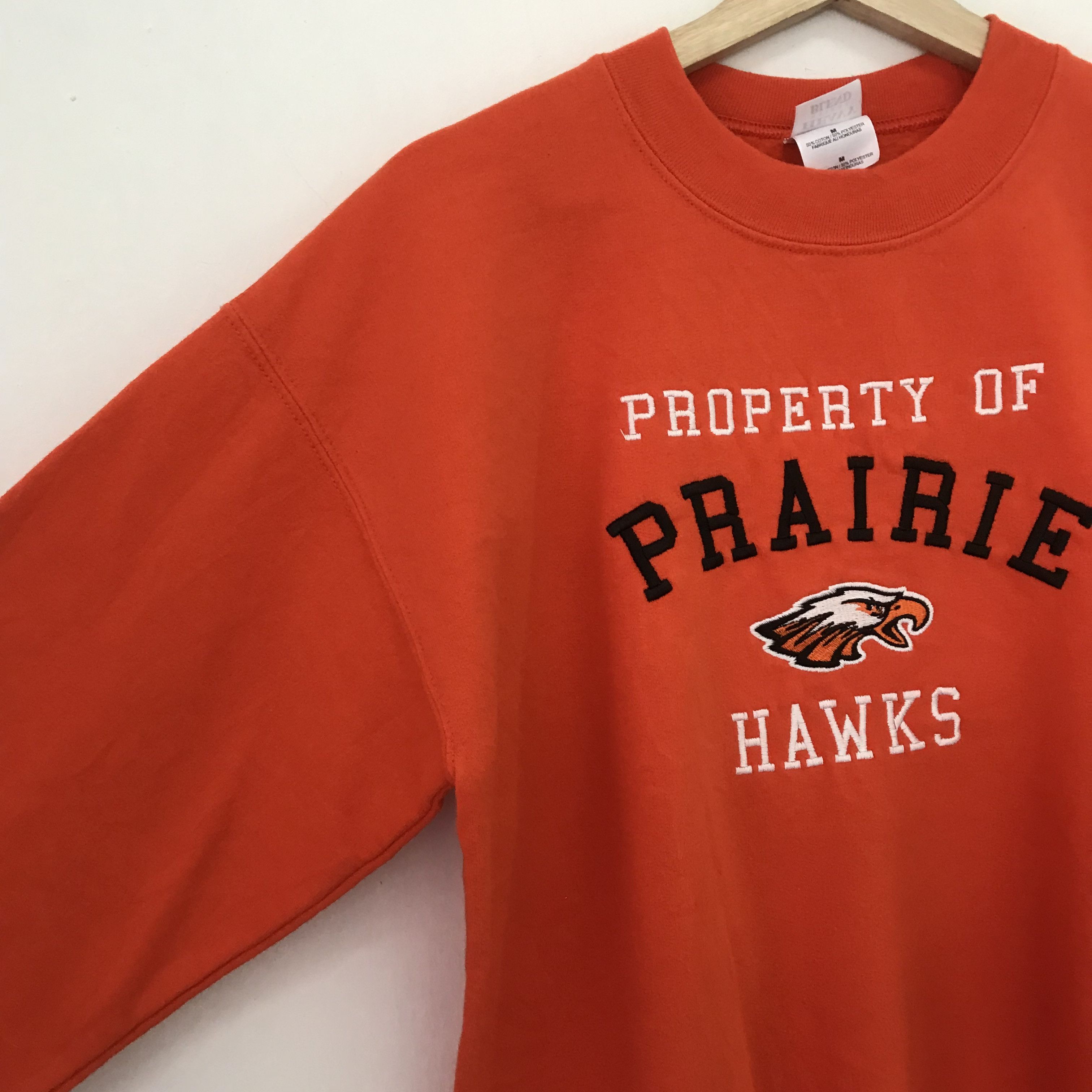 Hawk Vintage Y2K Prairie Hawks Sweatshirt - 230 Size US M / EU 48-50 / 2 - 4 Thumbnail