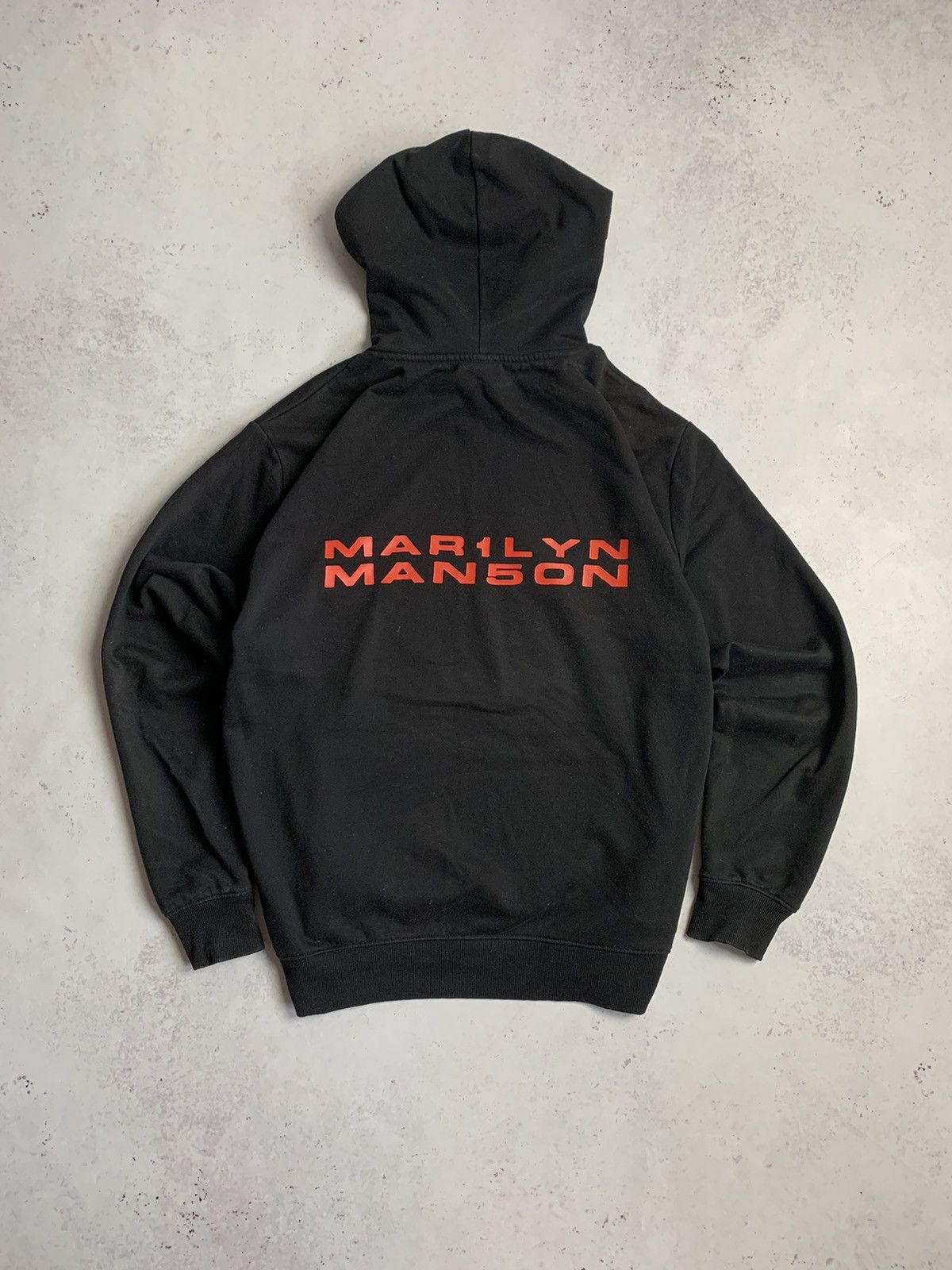 Marilyn manson handmade on sale hoodie vintage