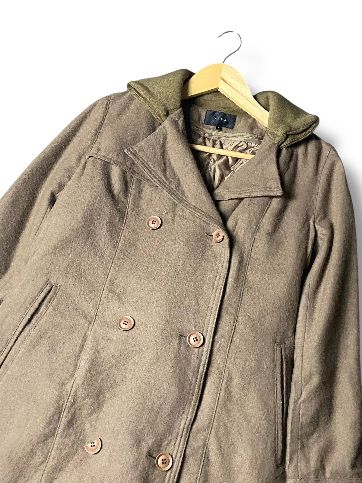 Japanese Brand YEVS Brand Double Breasted Trench Coat (158) Size US S / EU 44-46 / 1 - 4 Thumbnail