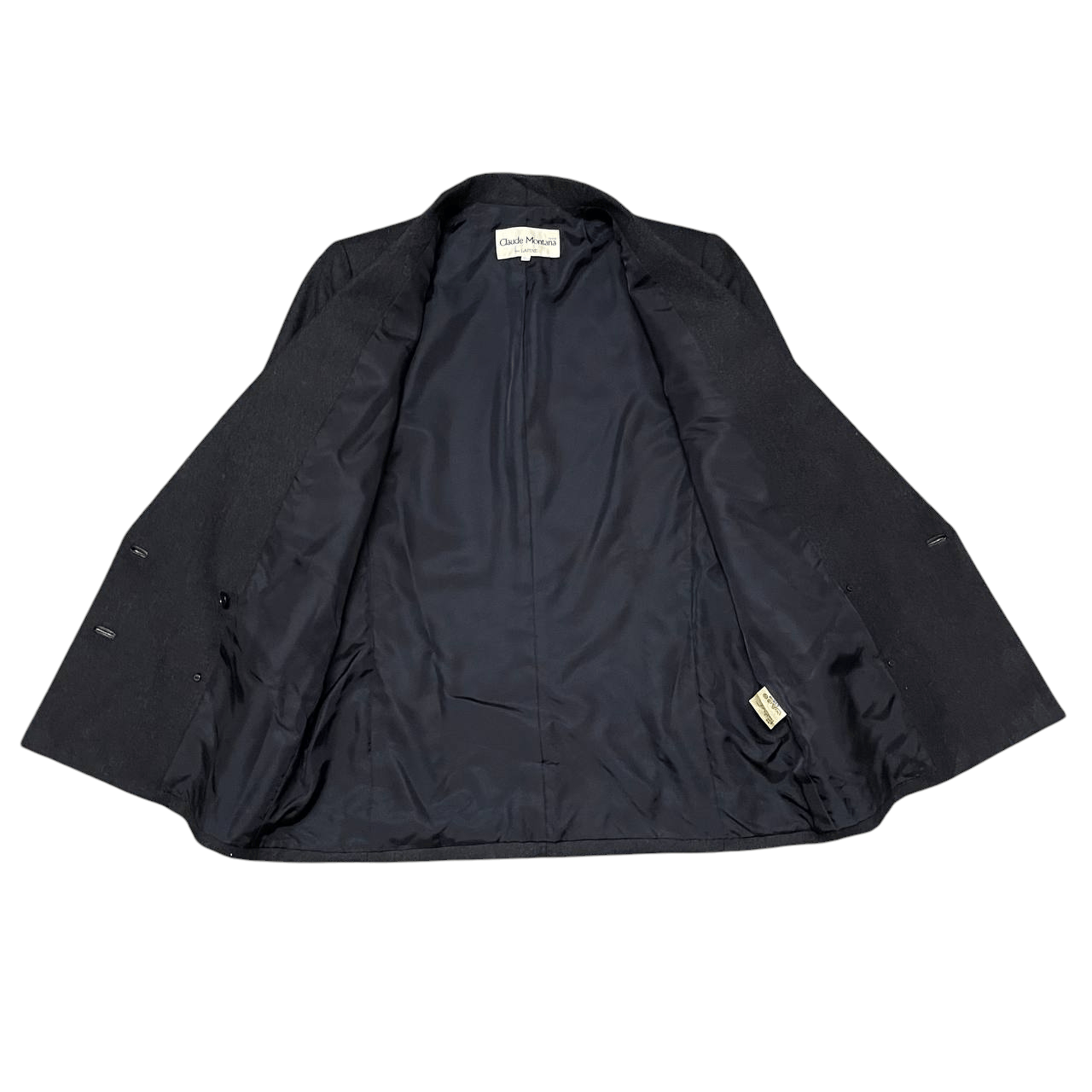 Claude Montana Vintage Claude Montana Paris Wool Coat Size M / US 6-8 / IT 42-44 - 5 Thumbnail