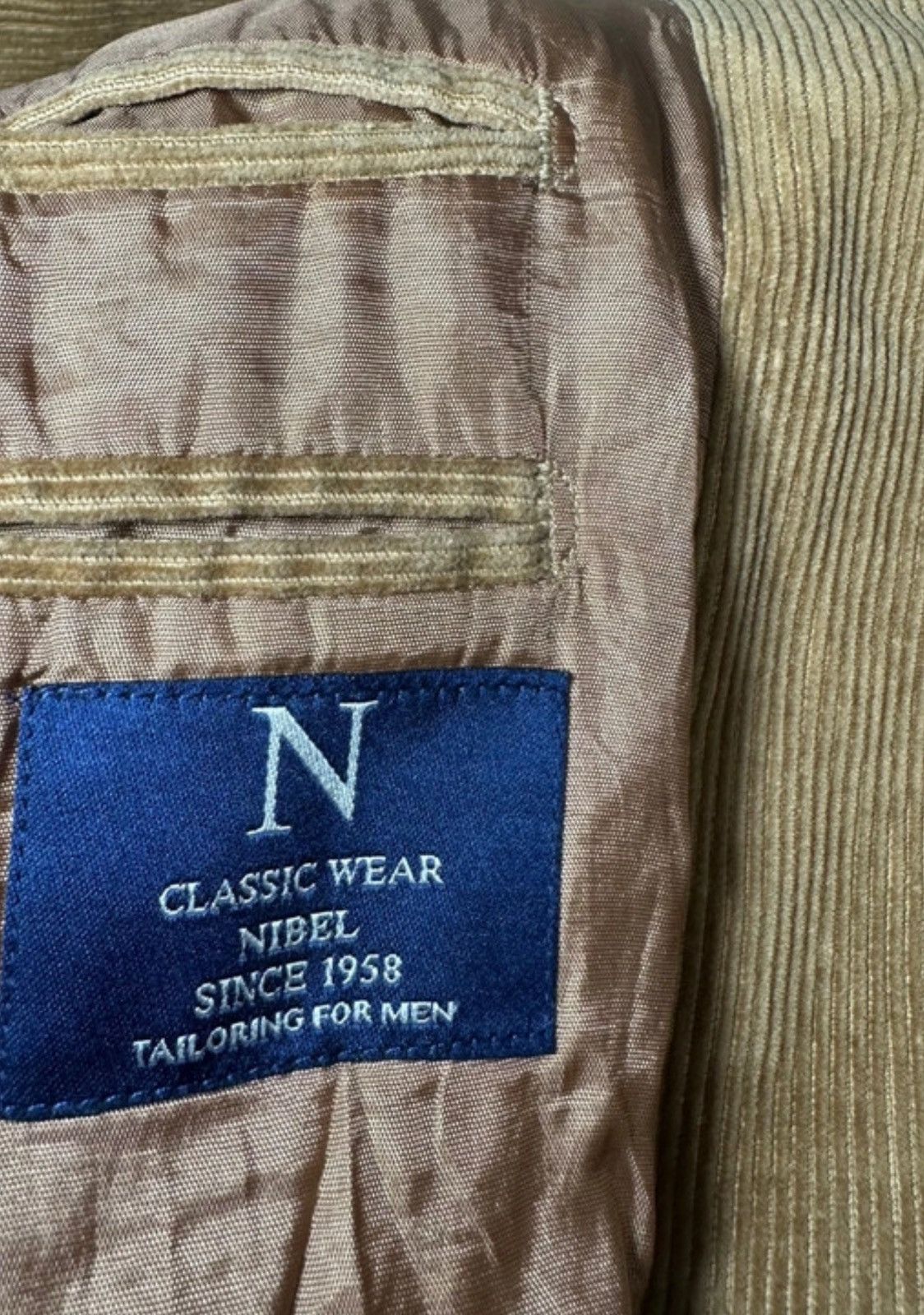 Vintage Vintage Blazer Classic Wear Nibel Size 50L - 2 Thumbnail