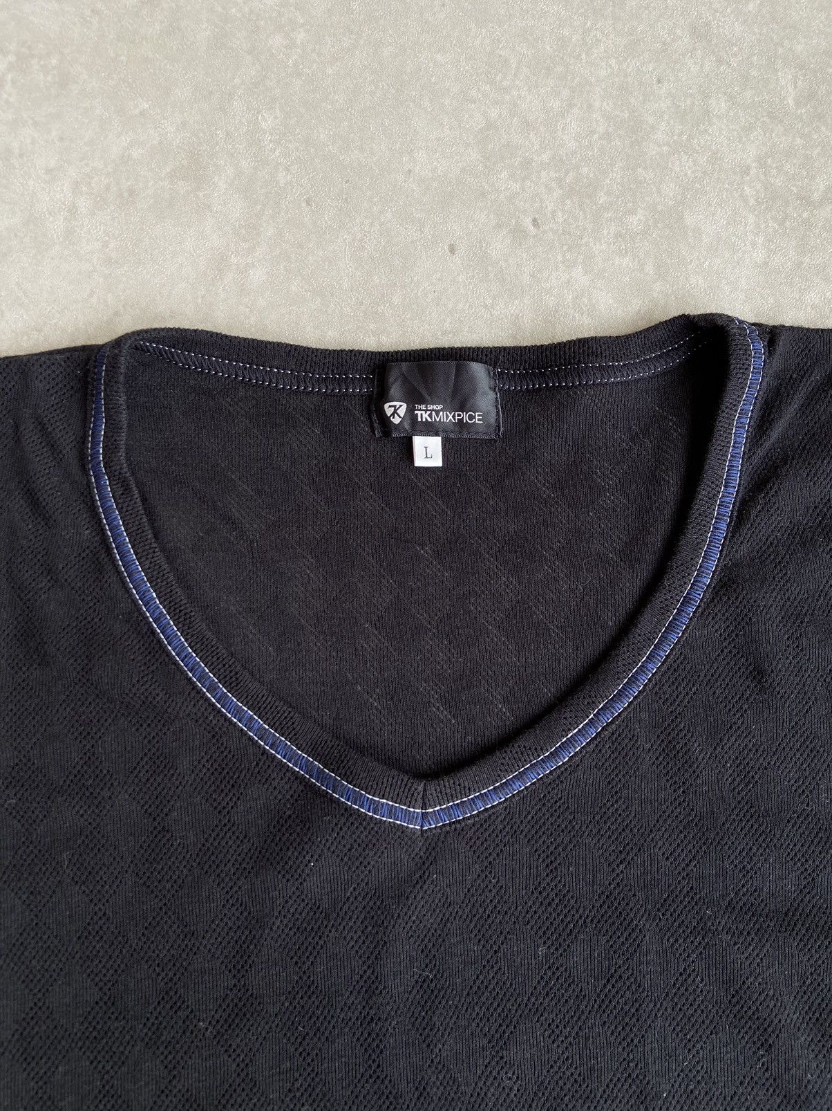 If Six Was Nine × Japanese Brand × Takeo Kikuchi TAKEO KIKUCHI RECTANGLE PATTERN LONG SLEEVE #616-39684 Size US L / EU 52-54 / 3 - 2 Thumbnail