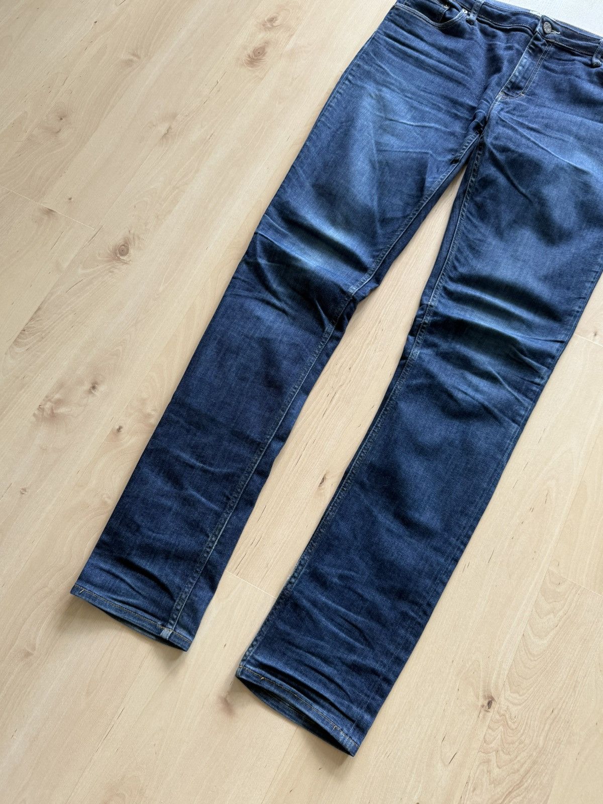 Acne Studios Acne Studios Flex Raw Reform washed denim jeans 32/34 Size US 32 / EU 48 - 5 Thumbnail