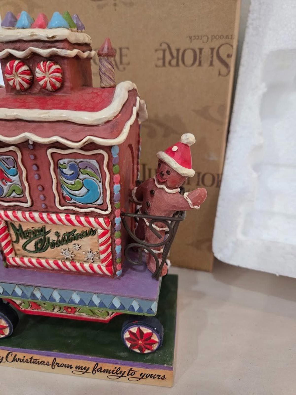Other Jim Shore Candy Cane Caboose 4025632 Heartwood Creek RARE Size ONE SIZE - 3 Thumbnail