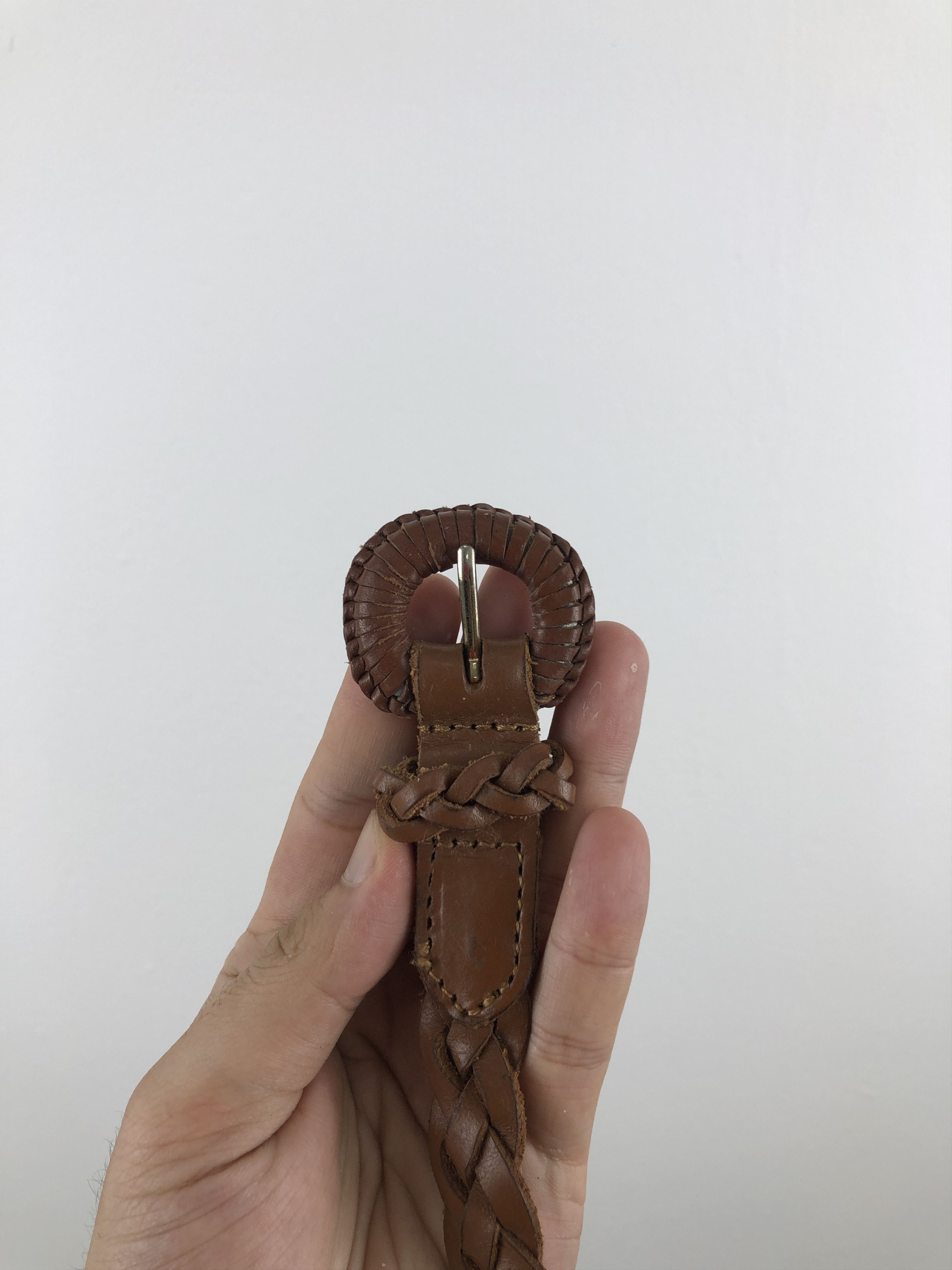 Japanese Brand × Vintage Vintage 70s Japanese Brand Braided Women Belt B0006 Size ONE SIZE - 3 Thumbnail