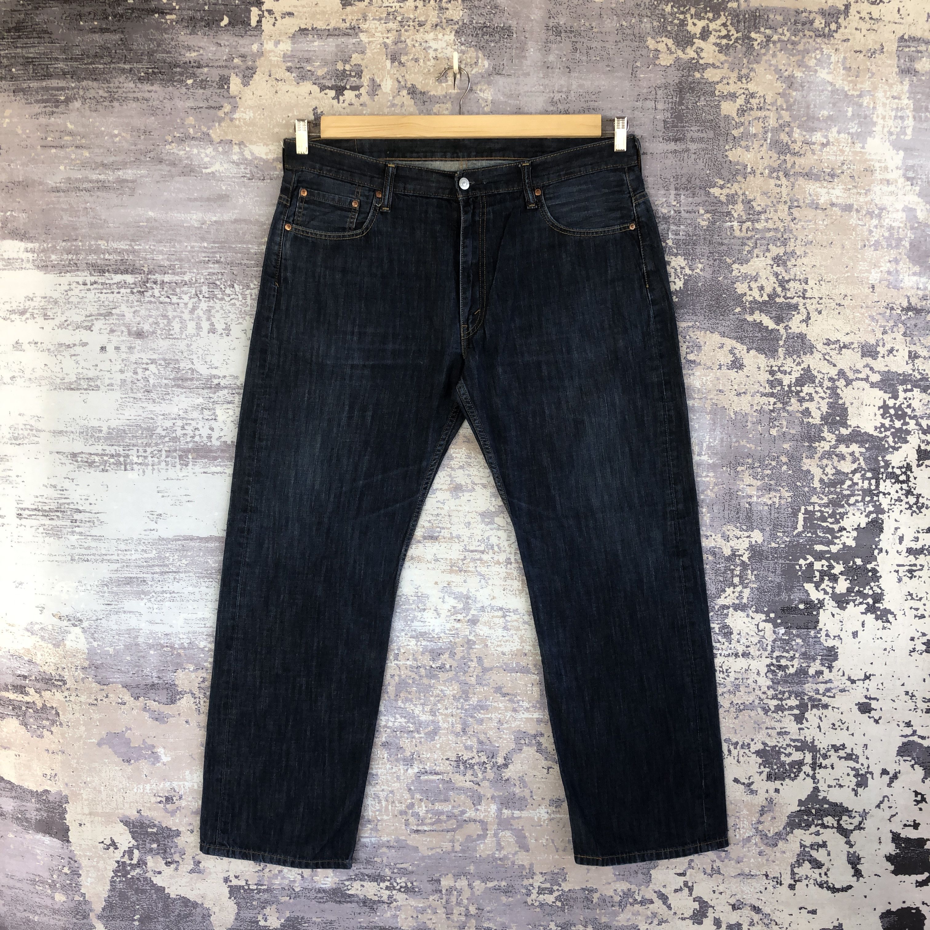 Levi's Vintage Levis Baggy Jeans Indigo Levi's 569 Faded Denim Size US 38 / EU 54 - 1 Thumbnail
