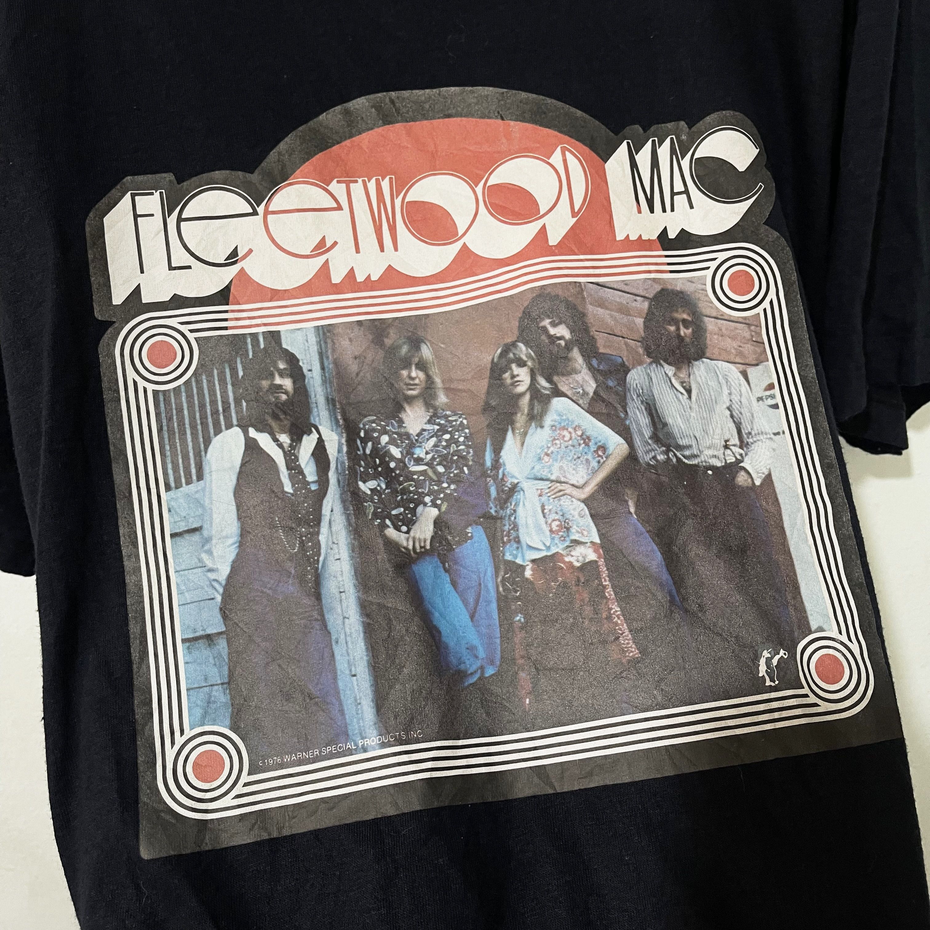 Band Tees Vintage 1976 Fleetwood Mac T-Shirt Size US L / EU 52-54 / 3 - 2 Thumbnail