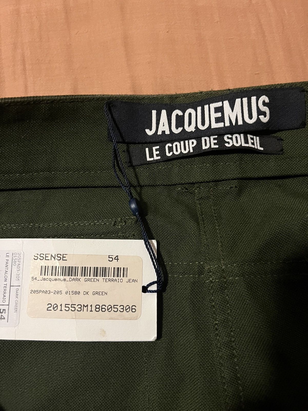 Jacquemus Jacquemus Dark Green Terraio Jeans Size US 36 / EU 52 - 3 Thumbnail