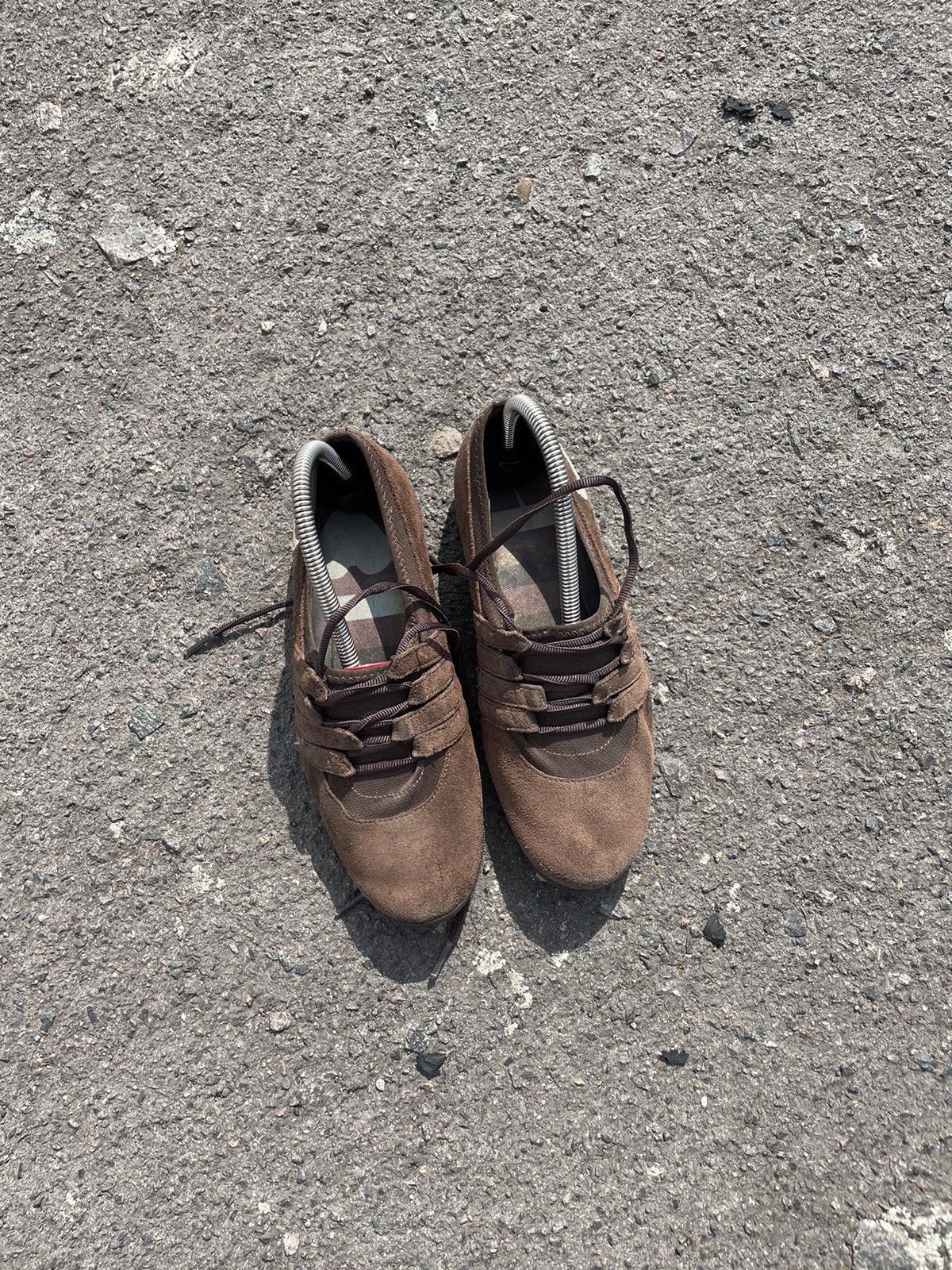 Nike × Vintage Nike Brown suede Ballet flats Size US 6.5 / IT 36.5 - 3 Thumbnail