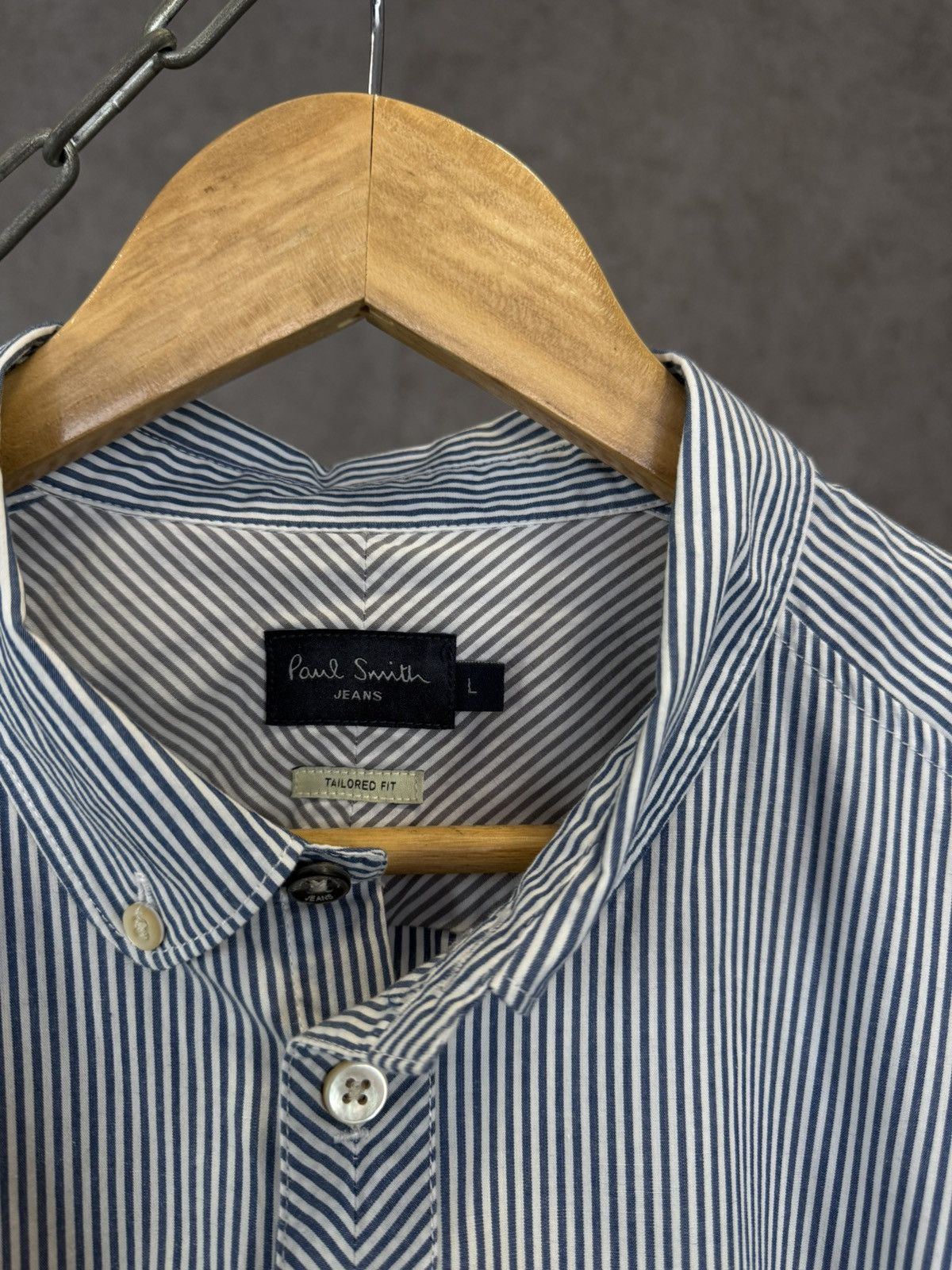 Paul Smith Paul Smith luxury designer striped shirt Size US L / EU 52-54 / 3 - 3 Thumbnail