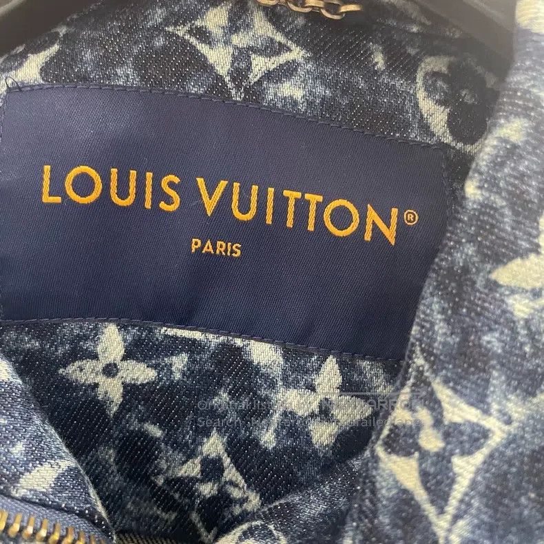 Louis Vuitton Louis Vuitton Full print denim jacket Size US S / EU 44-46 / 1 - 5 Thumbnail