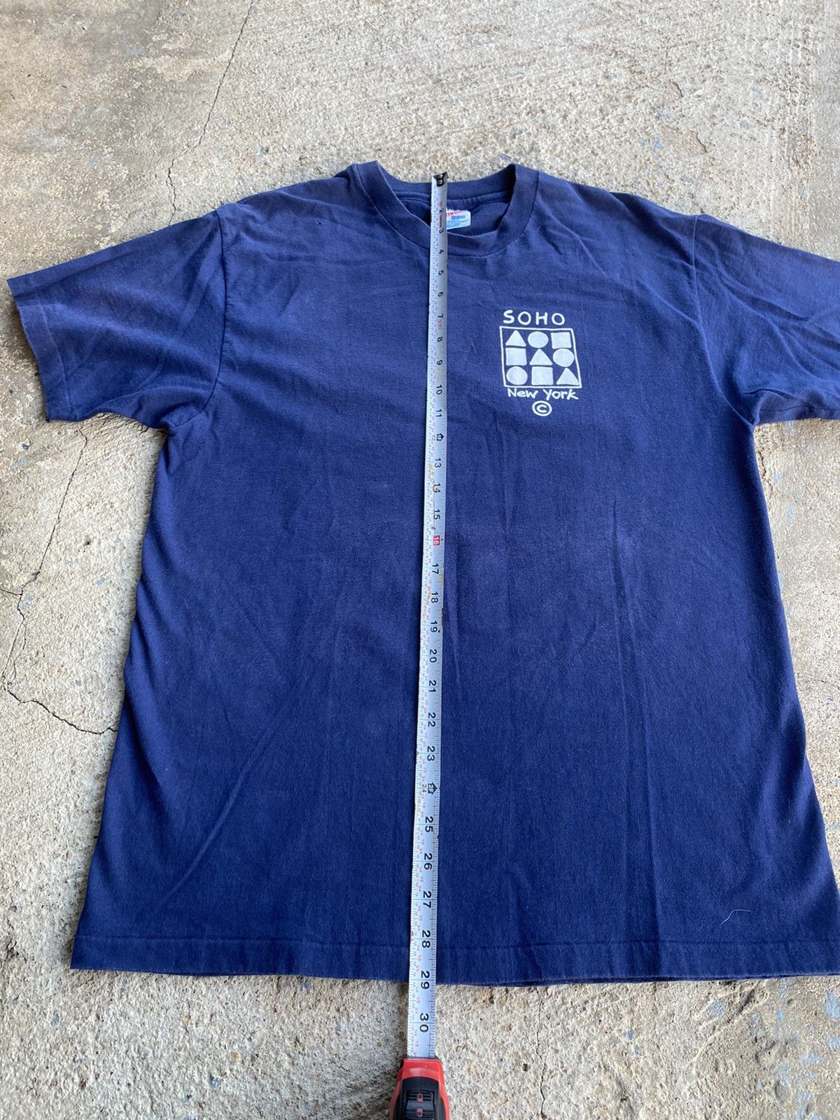 Vintage Vintage 90s New York City Soho Shirt Single Stitch Size US L / EU 52-54 / 3 - 10 Thumbnail