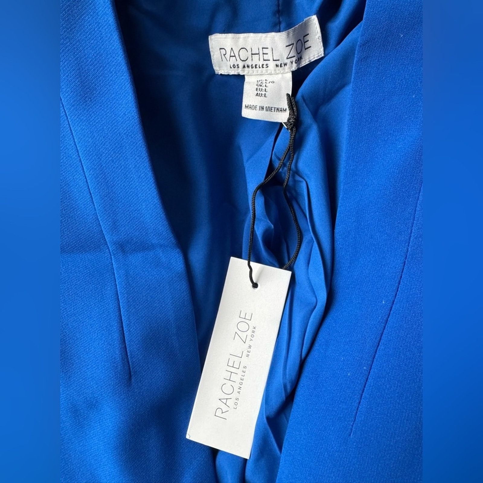 Rachel Zoe RACHEL ZOE Regular Size Power Blazer‎ Size L / US 10 / IT 46 - 4 Thumbnail