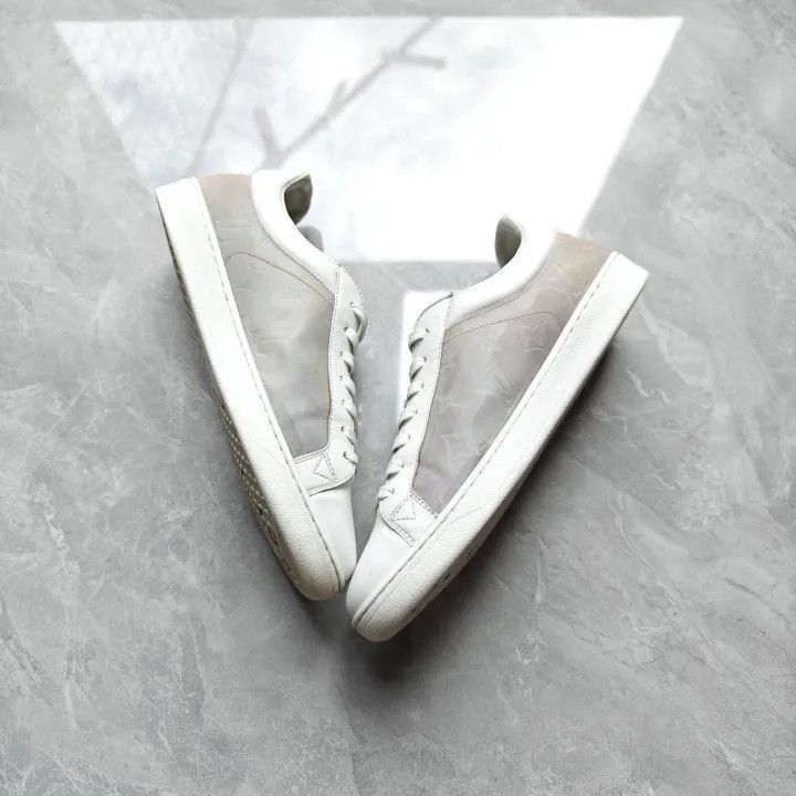 Other Louis Vuitton Luxembourg Monogram Fashion Sneakers -2508 Size US 7 / EU 40 - 8 Thumbnail