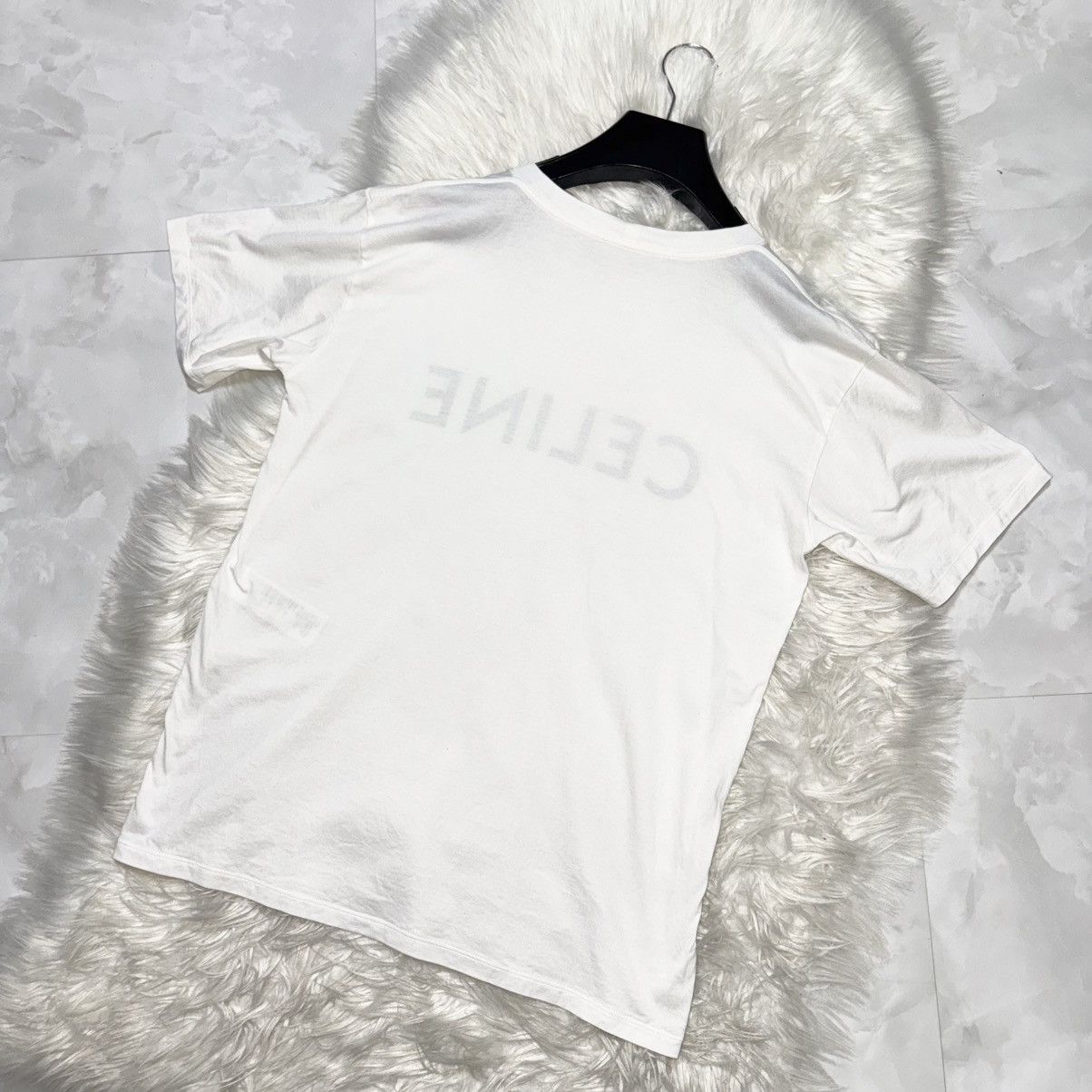 Celine Authentic Good Condition Celine Loose Fit Logo T-Shirt XS Size US XS / EU 42 / 0 - 6 Thumbnail