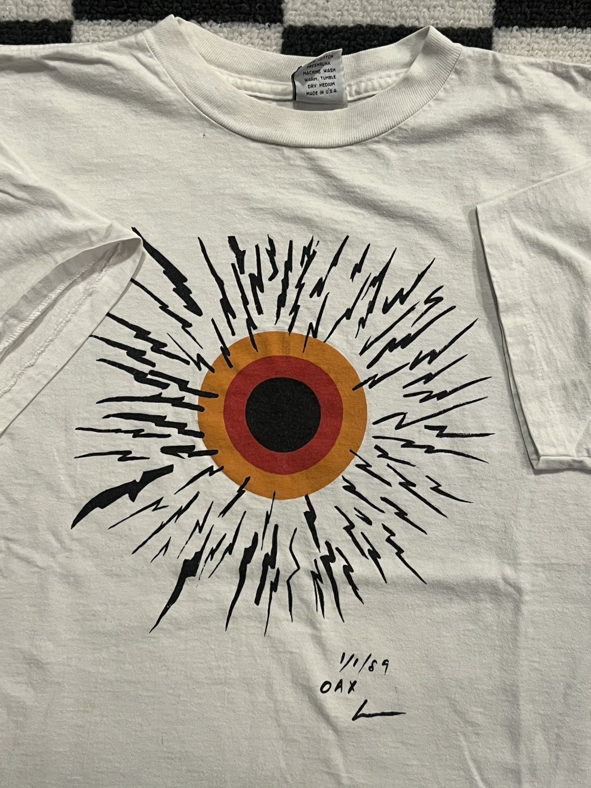 Vintage Vintage 1989 Gravity Physics Tee Size US XL / EU 56 / 4 - 2 Thumbnail