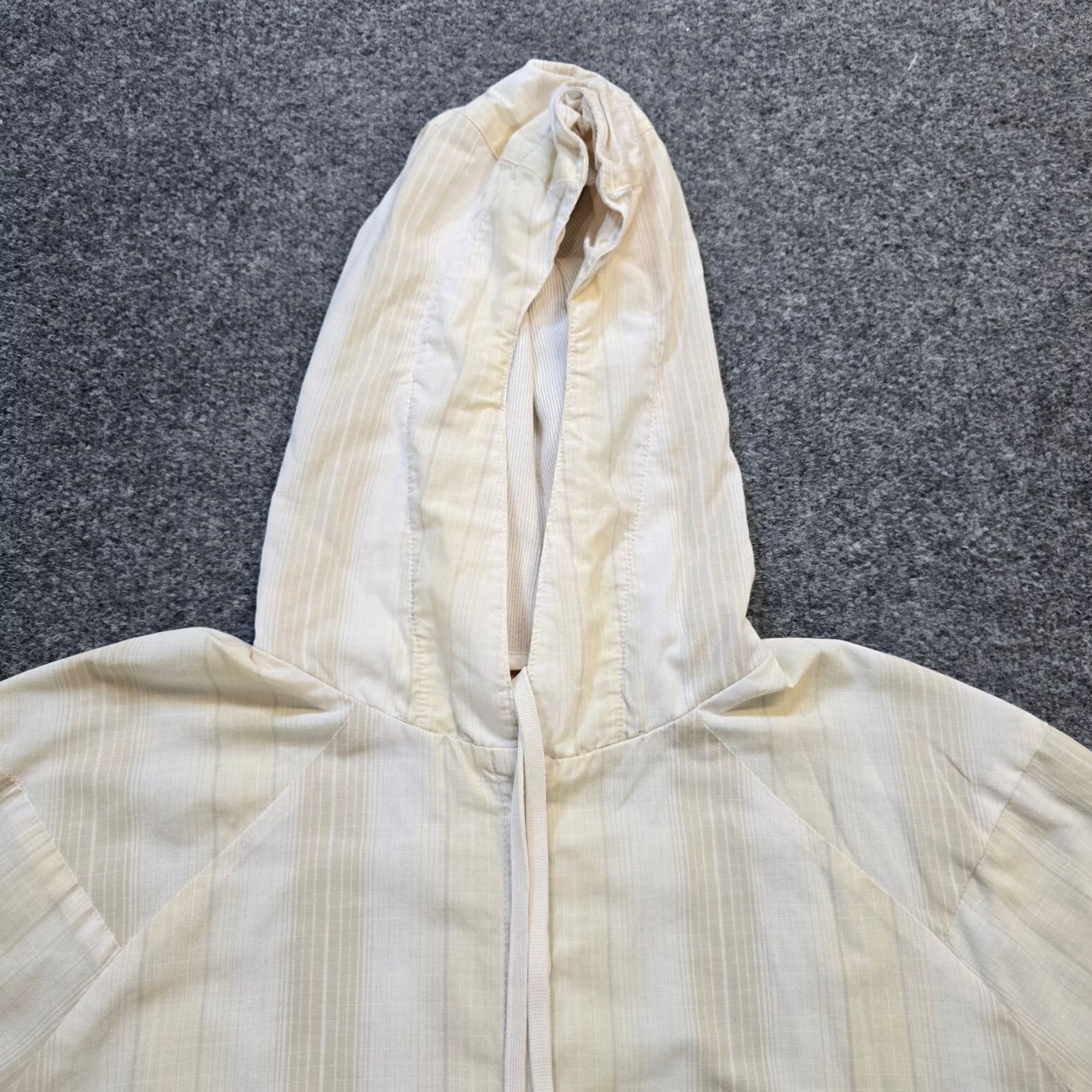 Mountain Hardwear Mountain Hardwear Top Womens 12 Beige Hooded Pockets Striped Casual Button-Up Shirt Size XL / US 12-14 / IT 48-50 - 2 Thumbnail