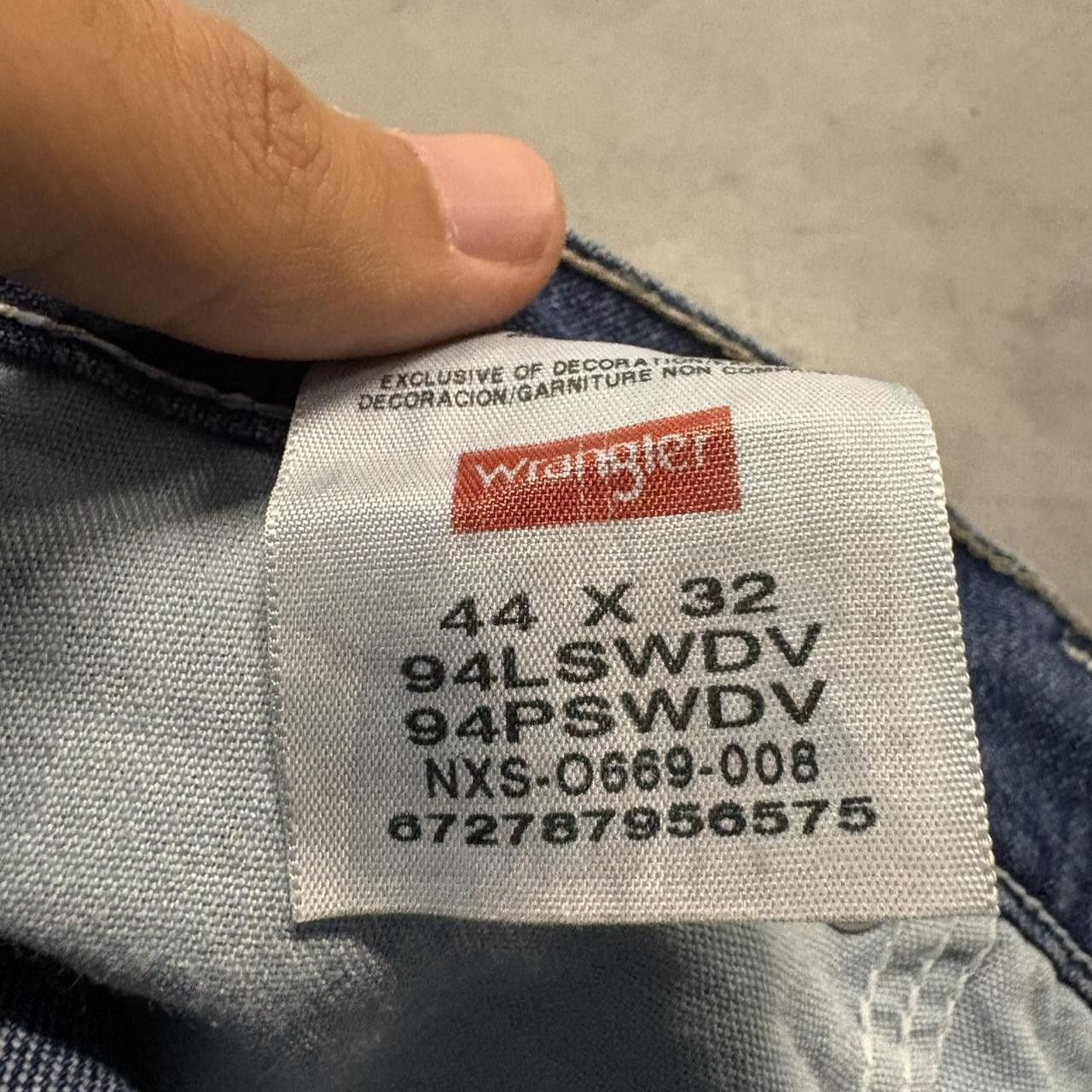 Vintage Crazy Vintage Y2K/2000s Baggy Carpenter Workwear Skater Style Dark Wash Denim Jeans! Size US 44 / EU 60 - 7 Thumbnail