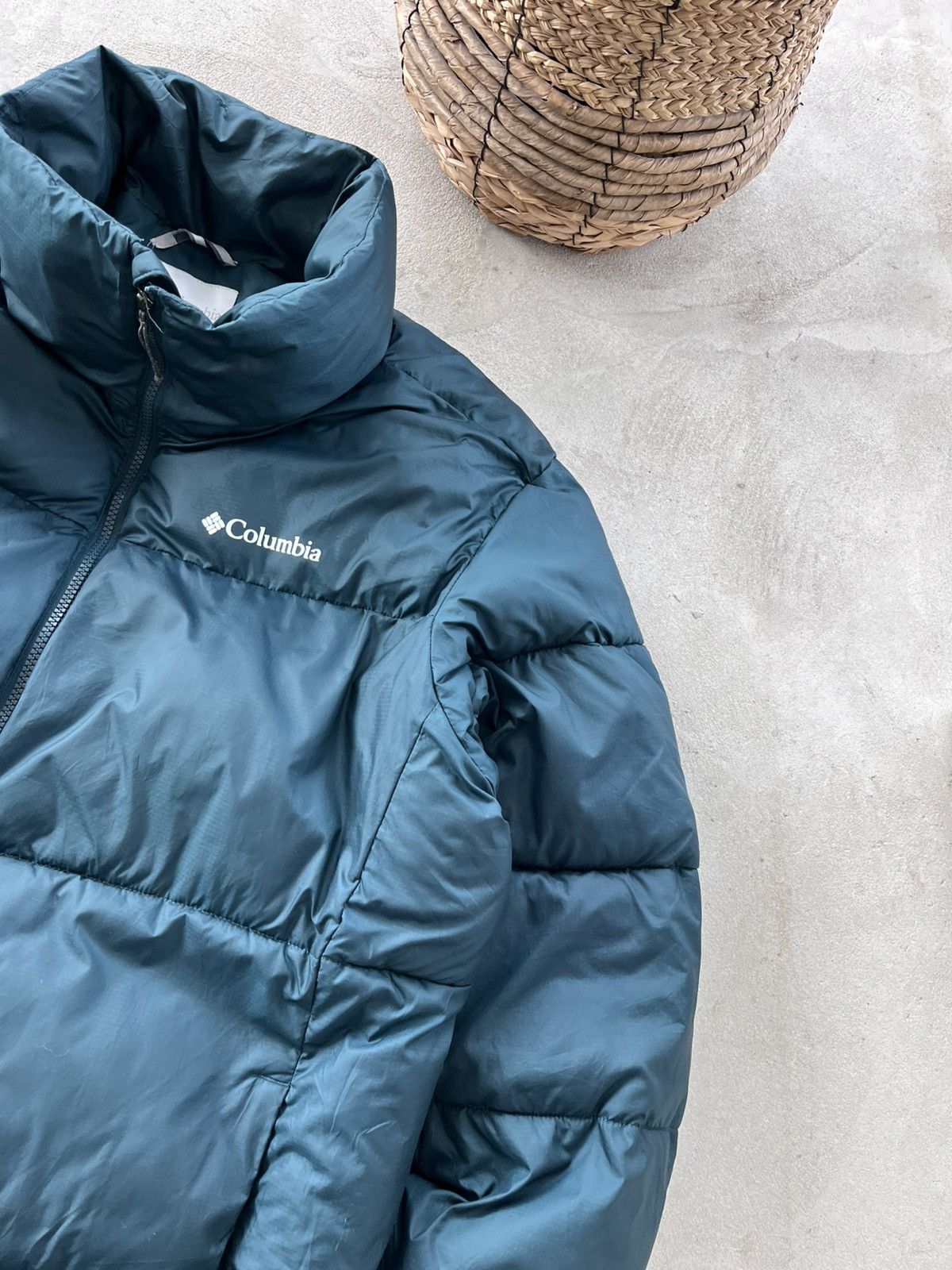 Columbia Vintage Columbia Long Puffer Jacket Blue Small Logo Outdoor Size US L / EU 52-54 / 3 - 7 Thumbnail