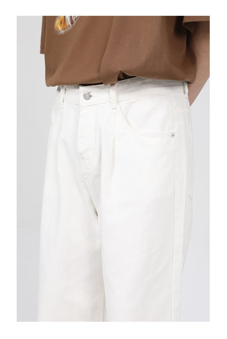 Japanese Brand × Jean Japanese style simple straight casual jeans for men Size US 32 / EU 48 - 4 Thumbnail