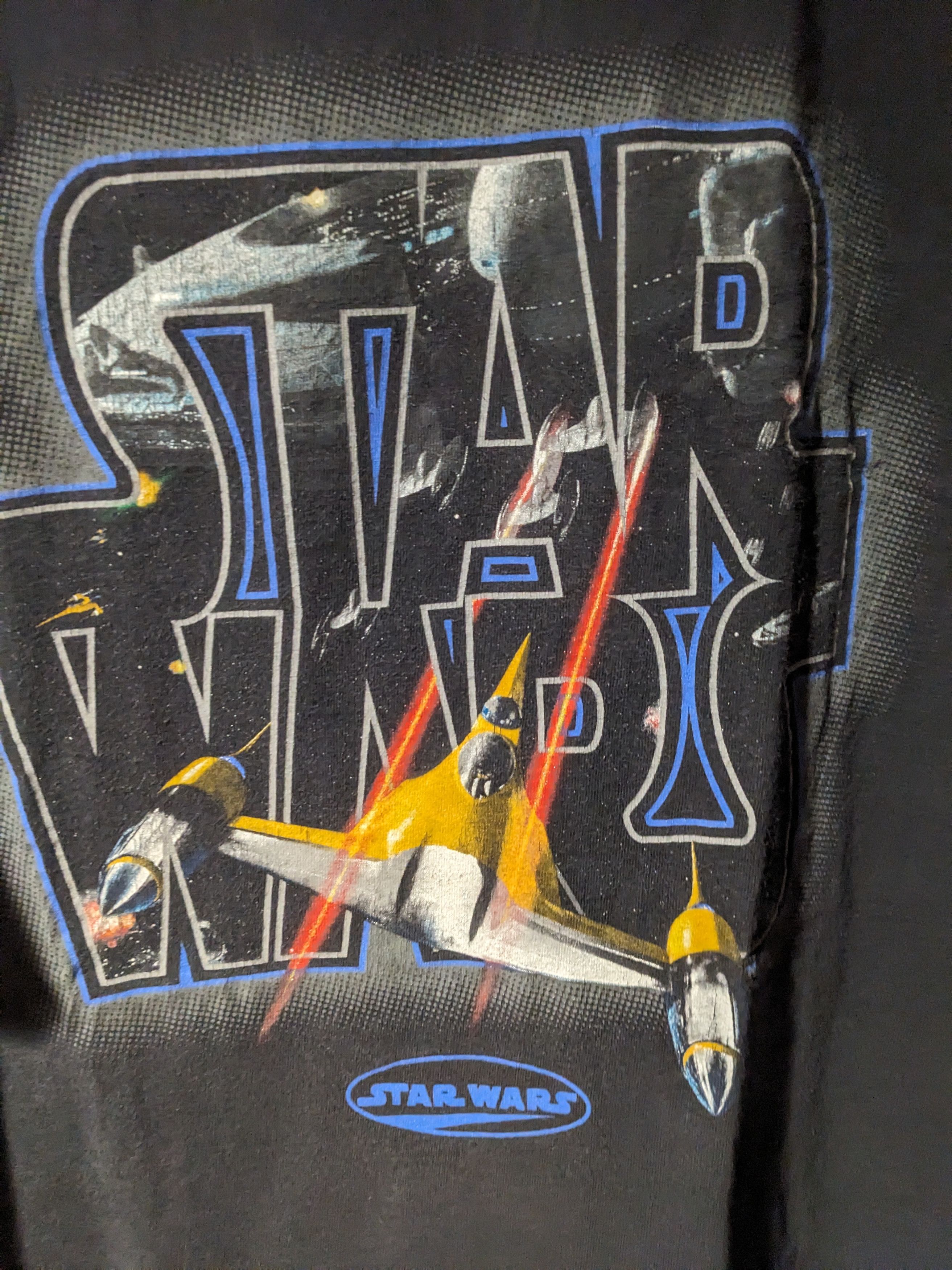 Star Wars × Vintage Vintage 1999 Disney Star Wars Episode 1 Naboo T-Shirt Size US L / EU 52-54 / 3 - 2 Thumbnail