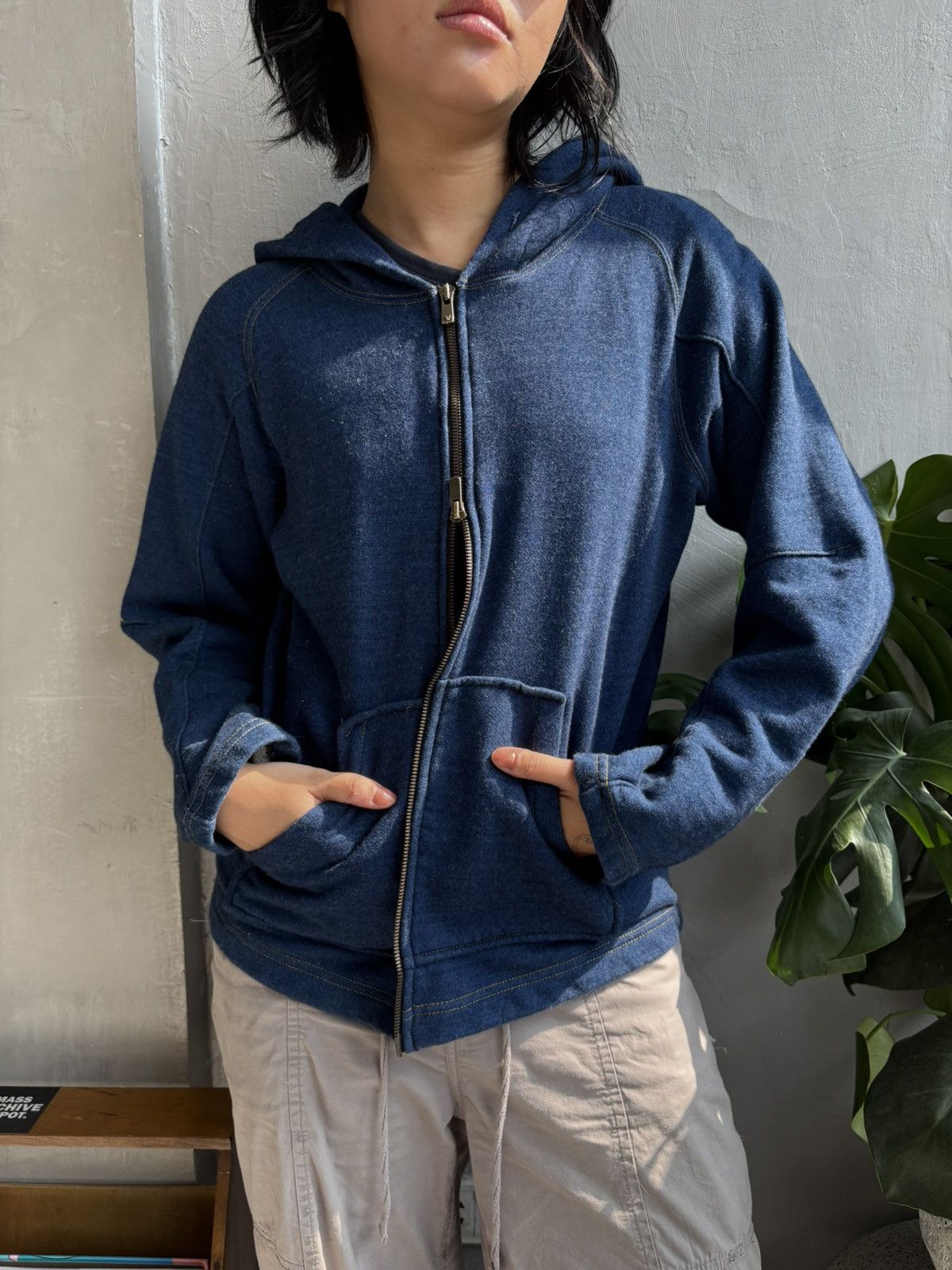 Needles Needles soft cotton double zip hoodie Size US S / EU 44-46 / 1 - 1 Thumbnail