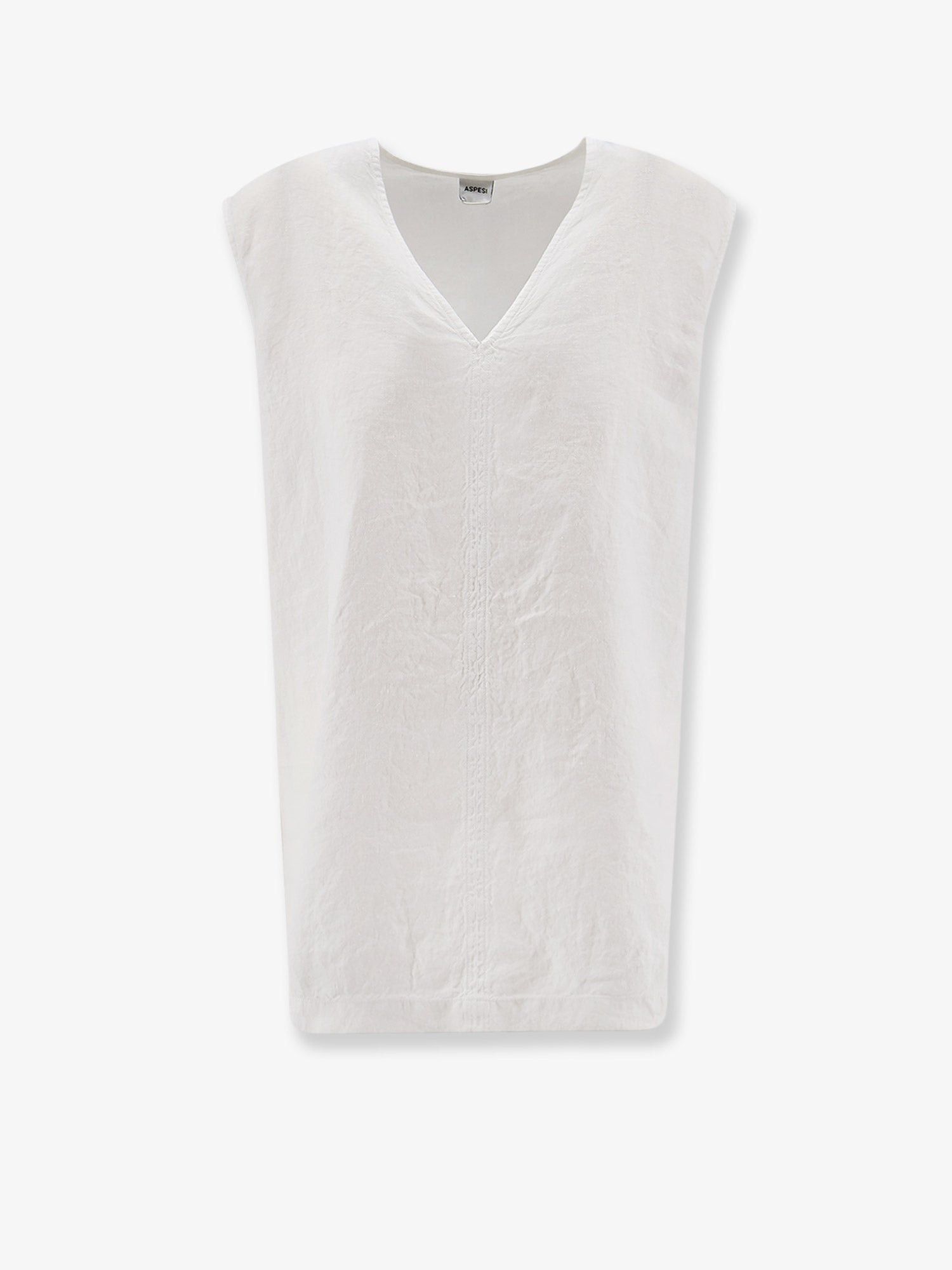 Aspesi "Vissuto" Oversize Linen Top Size M / US 6-8 / IT 42-44 - 1 Thumbnail