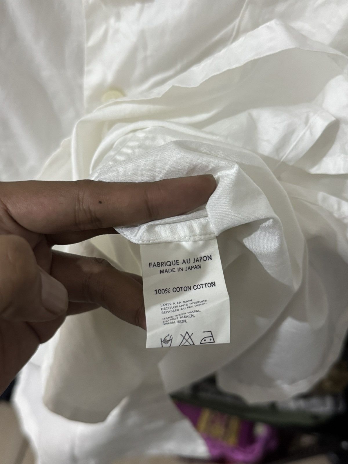 Yohji Yamamoto Y’s FOR MEN YOHJI YAMAMOTO WHITE SHIRT Size US L / EU 52-54 / 3 - 4 Thumbnail