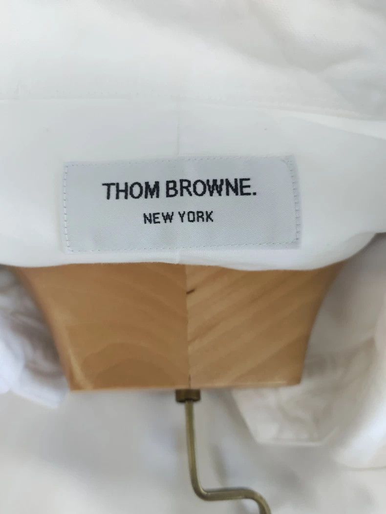 Thom Browne Thom Browne Classic white shirt with a collar Size US S / EU 44-46 / 1 - 3 Thumbnail