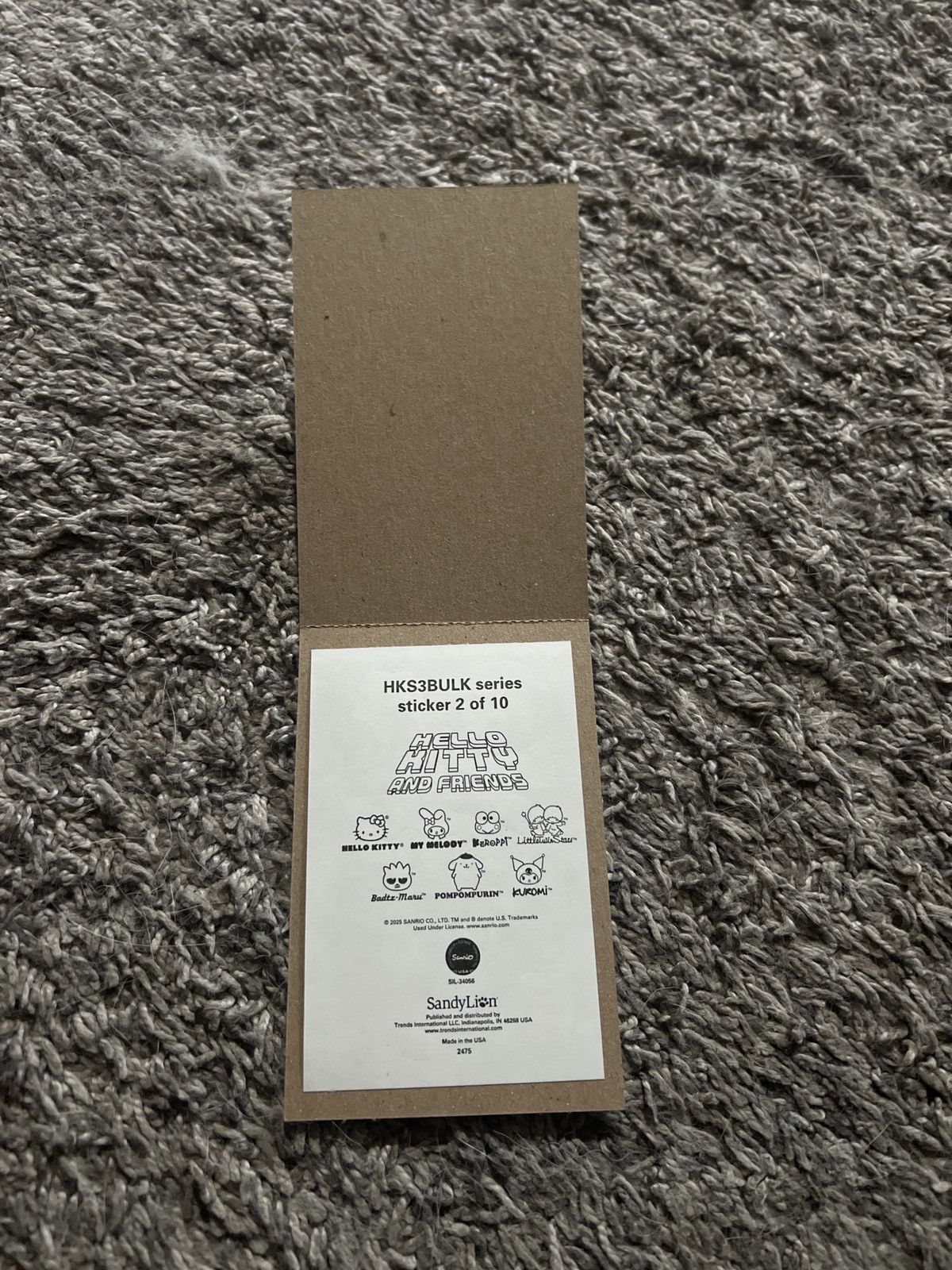 Hypebeast Hello Kitty And Friends Sticker Size ONE SIZE - 2 Thumbnail
