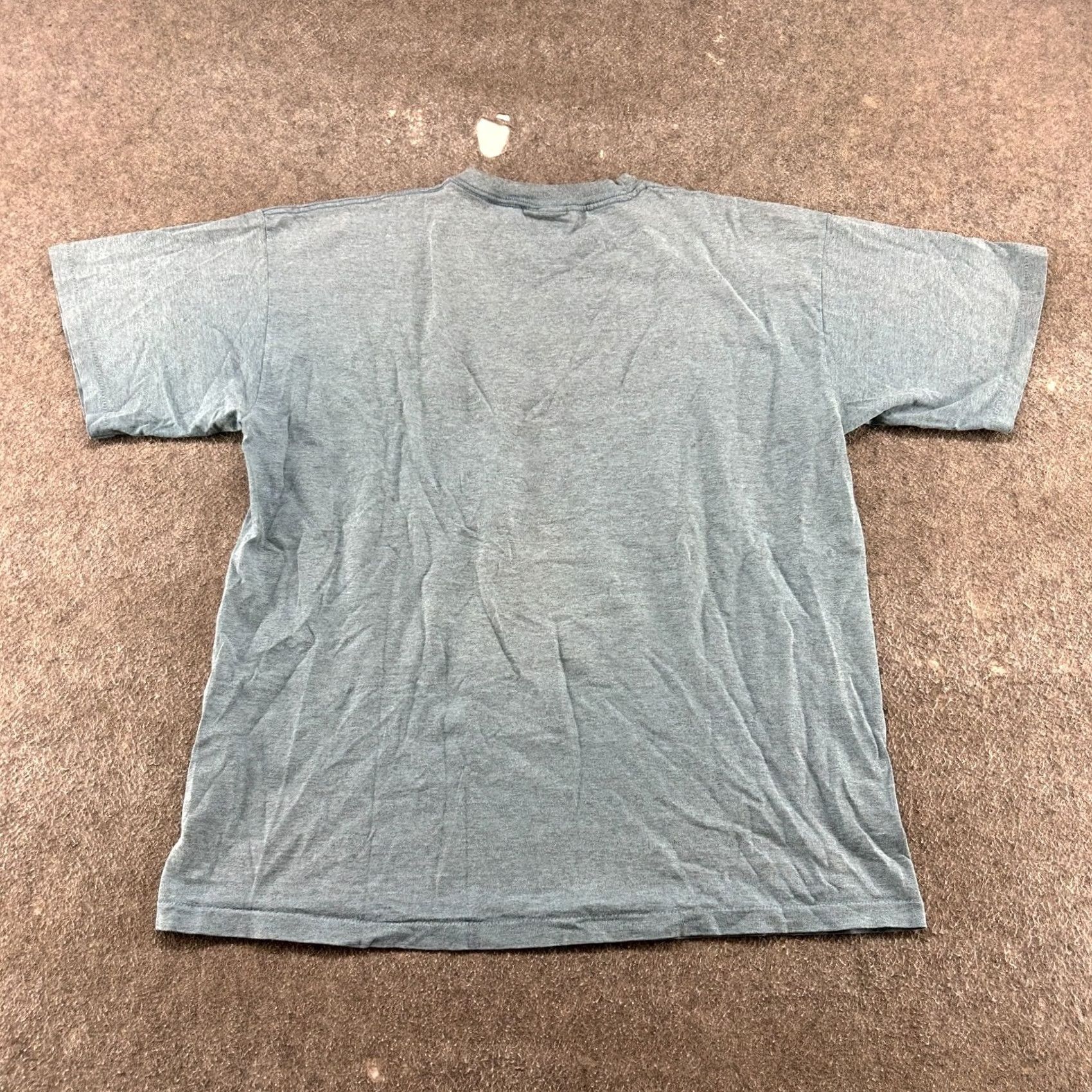 Vintage VINTAGE Woodland Park Zoo Seattle Shirt Men XL Blue Cotton 90s Logo Reflective Check Swoosh Short Sleeve Crew Neck T-Shirt Size US XL / EU 56 / 4 - 3 Thumbnail