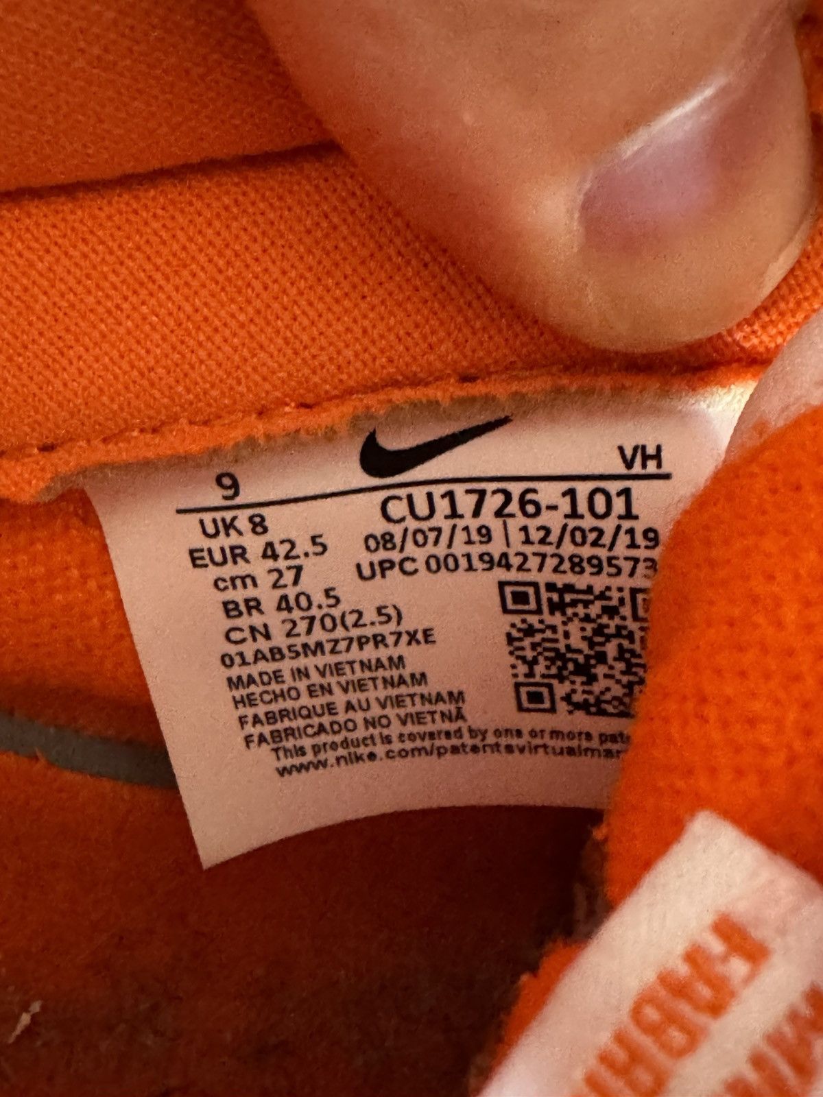 Nike Nike Dunk Low Syracuse Size US 9 / EU 42 - 6 Thumbnail