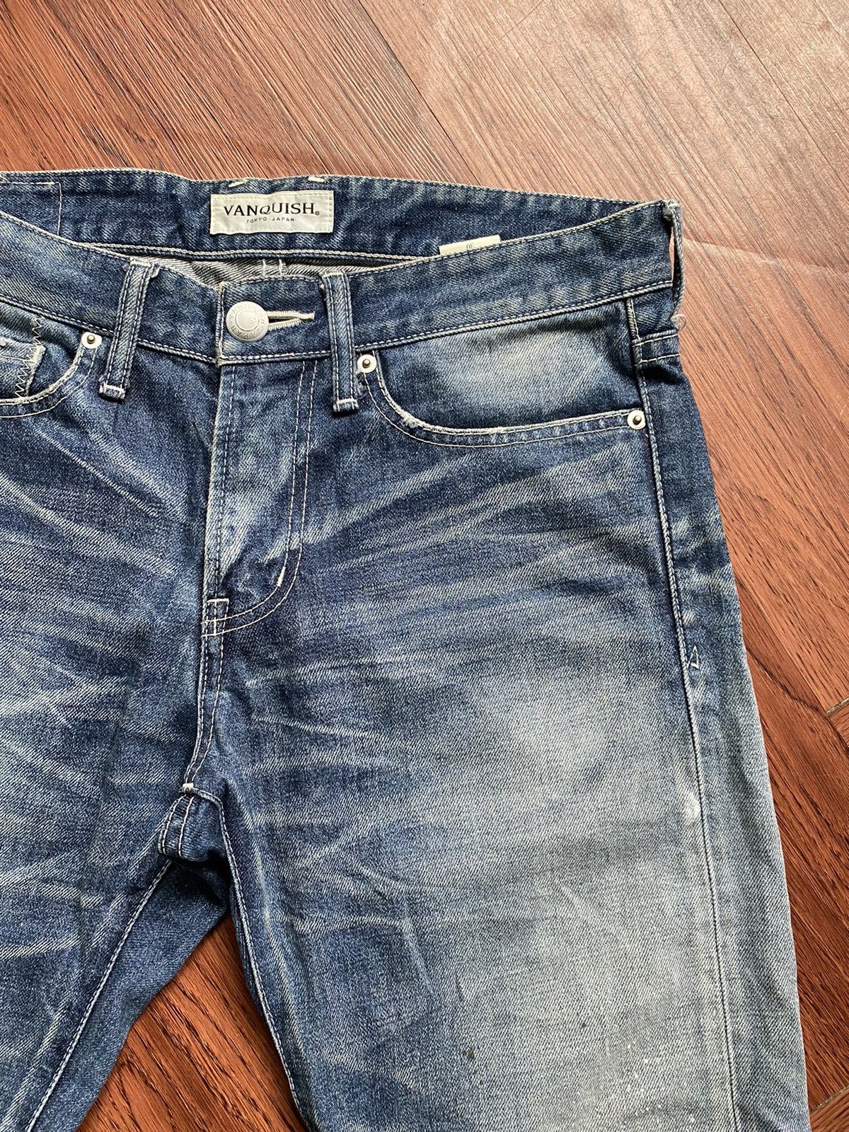If Six Was Nine × Japanese Brand × Vanquish Vanquish Painter Jeans Size US 32 / EU 48 - 2 Thumbnail