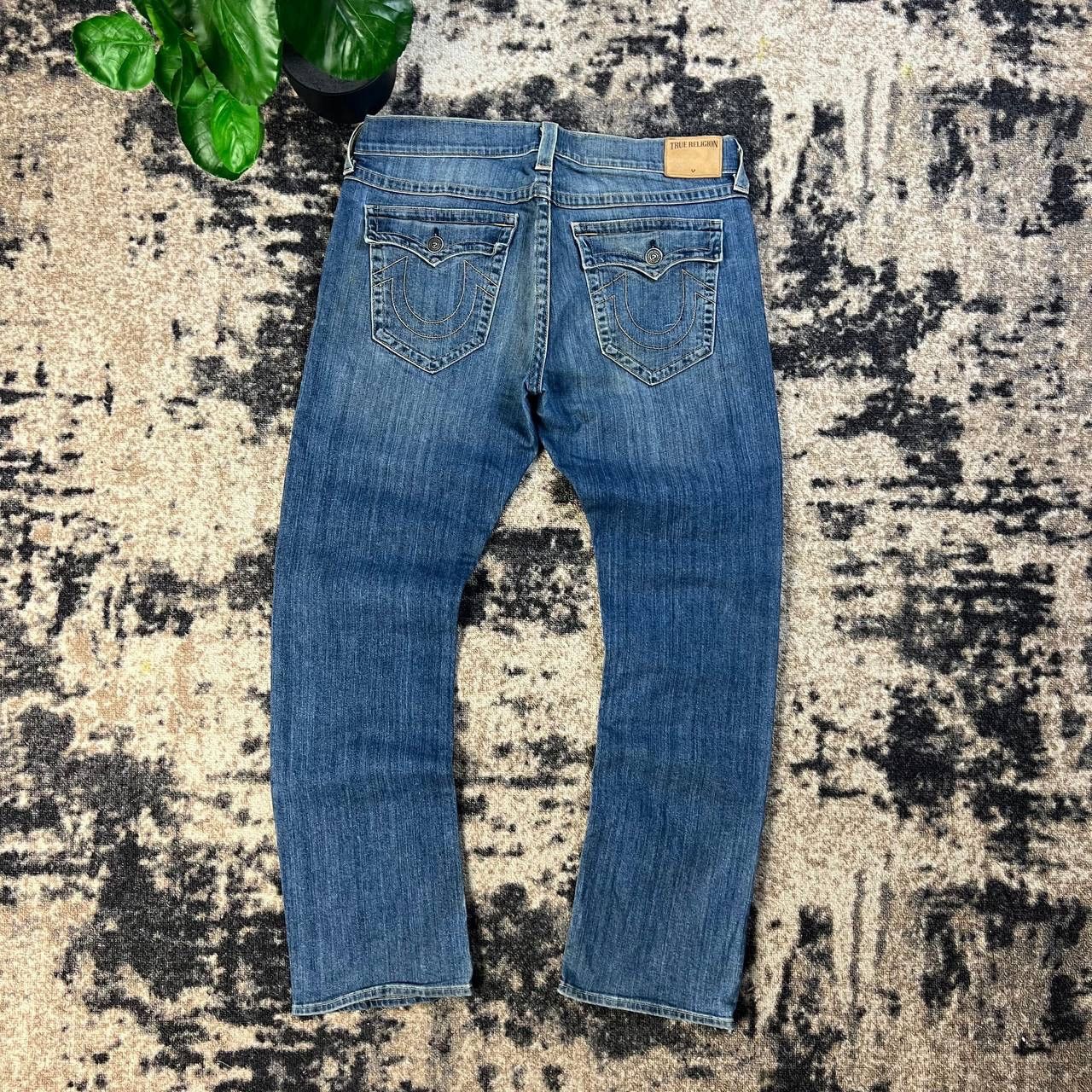 True Religion True Religion Vintage Y2K Big Logo Denim Jeans Size US 36 / EU 52 - 1 Thumbnail