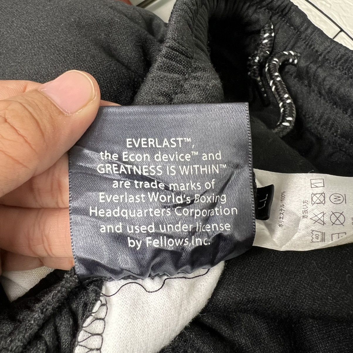 Everlast EVERLAST Big Logo Track Pants #4241-C193 Size US 31 - 10 Thumbnail