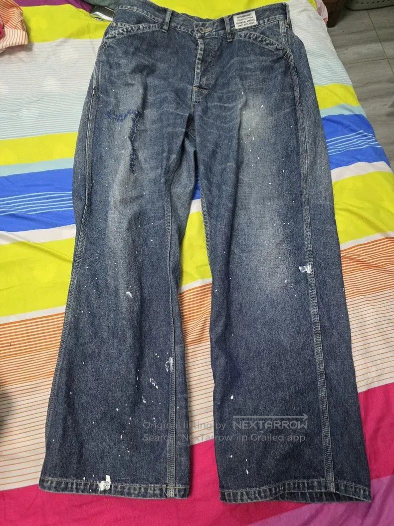Neighborhood NEIGHBORHOOD Washed Denim Jeans. Size US 34 / EU 50 - 1 Thumbnail