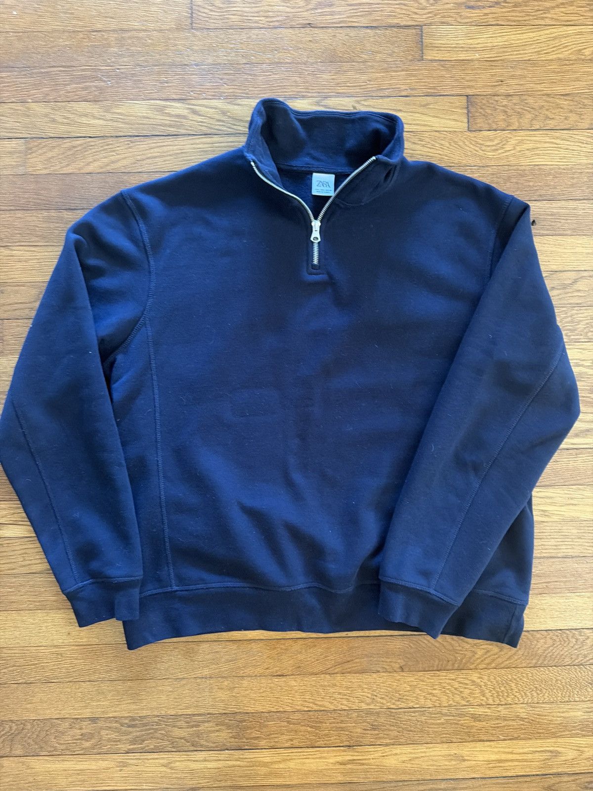 Zara Zara quarter zip sweatshirt Size US L / EU 52-54 / 3 - 1 Thumbnail