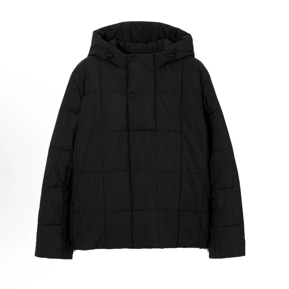 Burberry Burberry Black Embossed Half-Zip Hooded Jacket Size US M / EU 48-50 / 2 - 3 Thumbnail